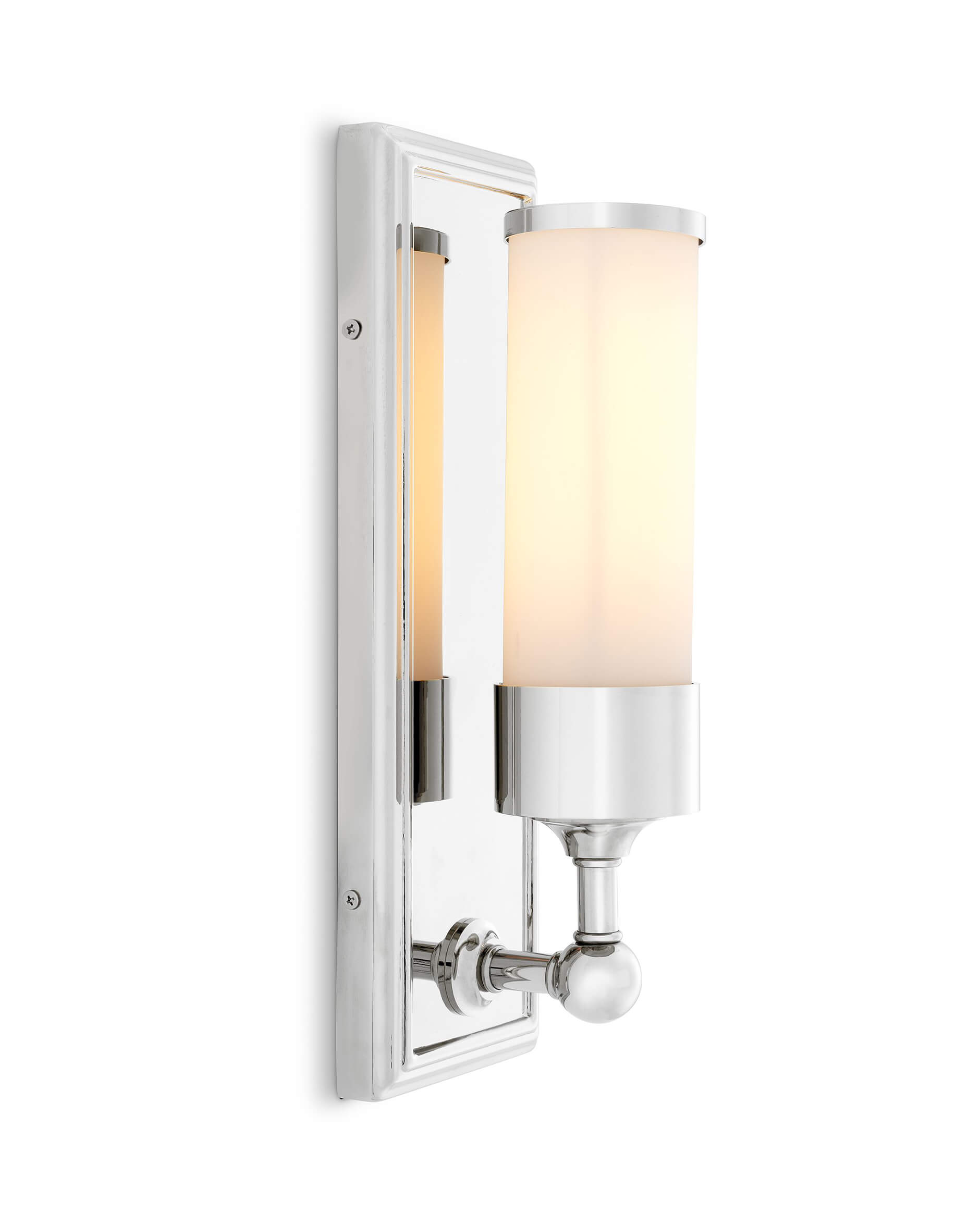 Valentine vägglampa nickel