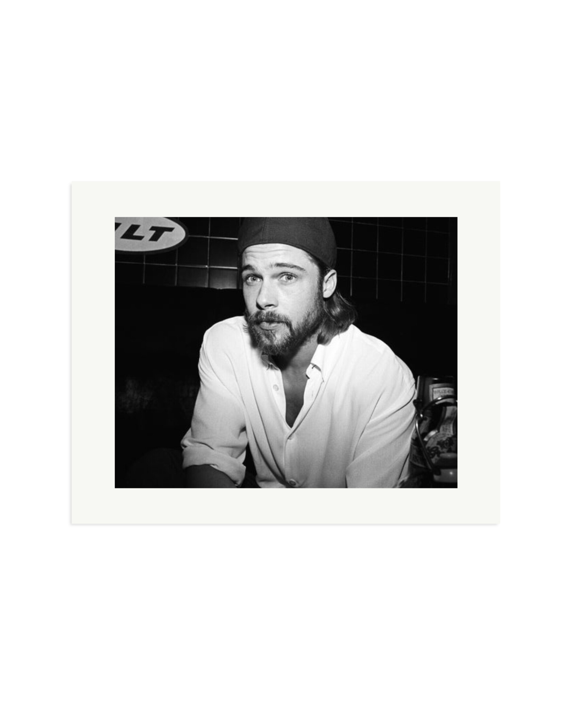 Brad Pitt Print Only / XL