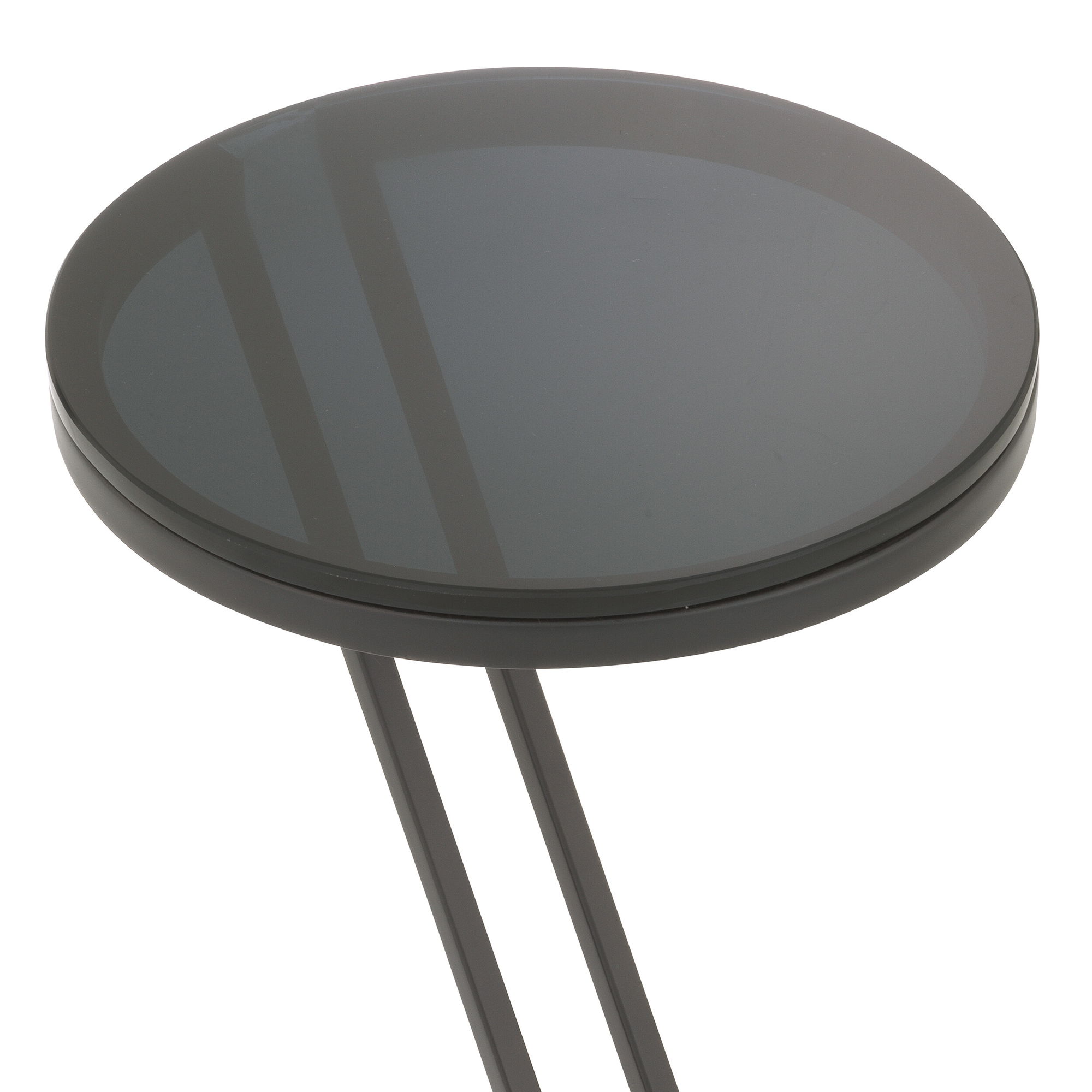 Falcone sidobord gunmetal