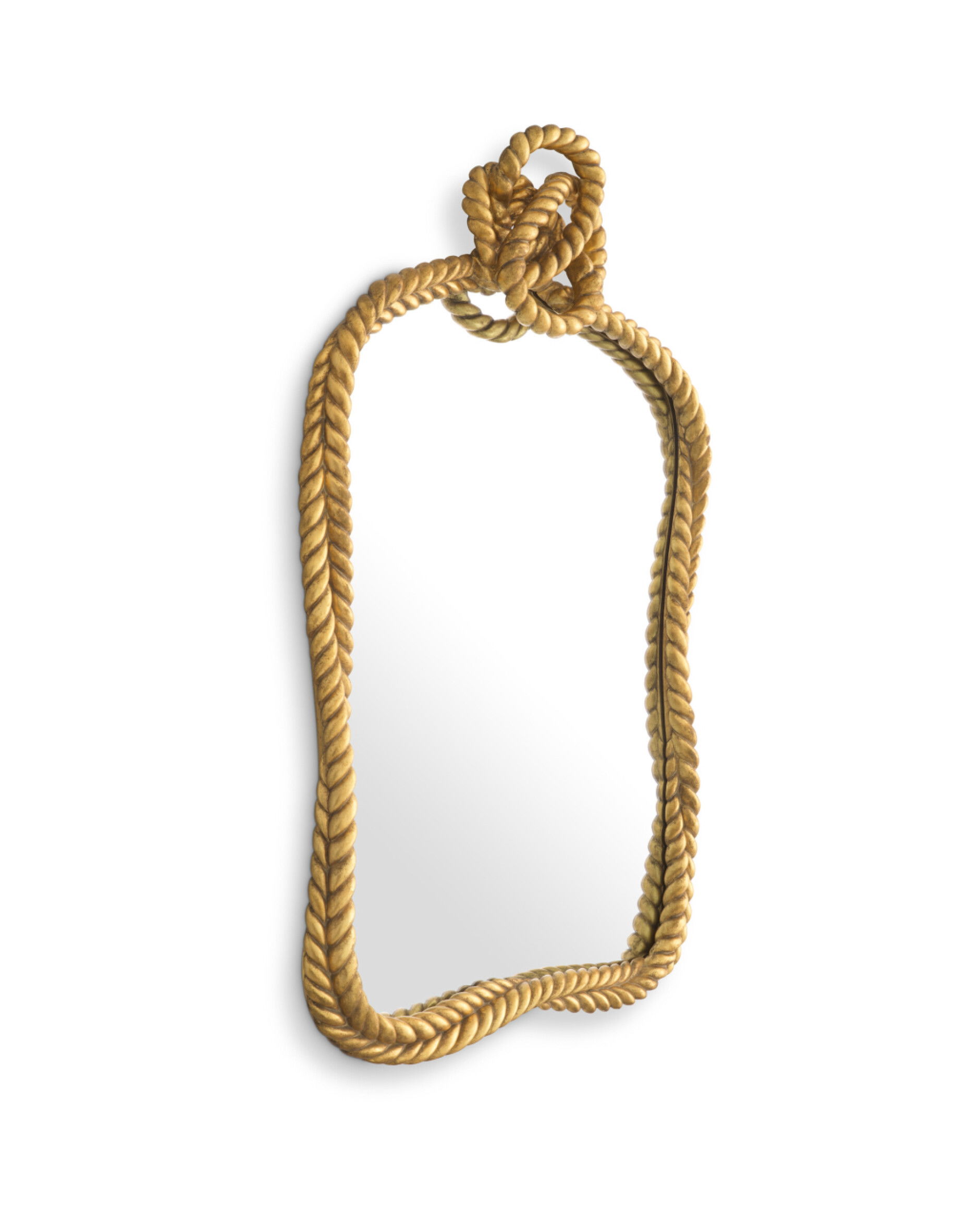 Vincenso spegel antik guld S