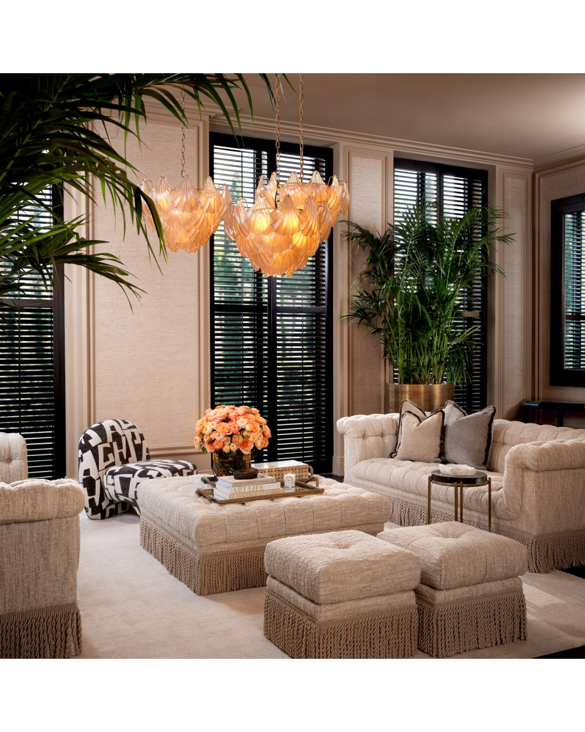 Dorantes Stool Bouclé Sonata Cream