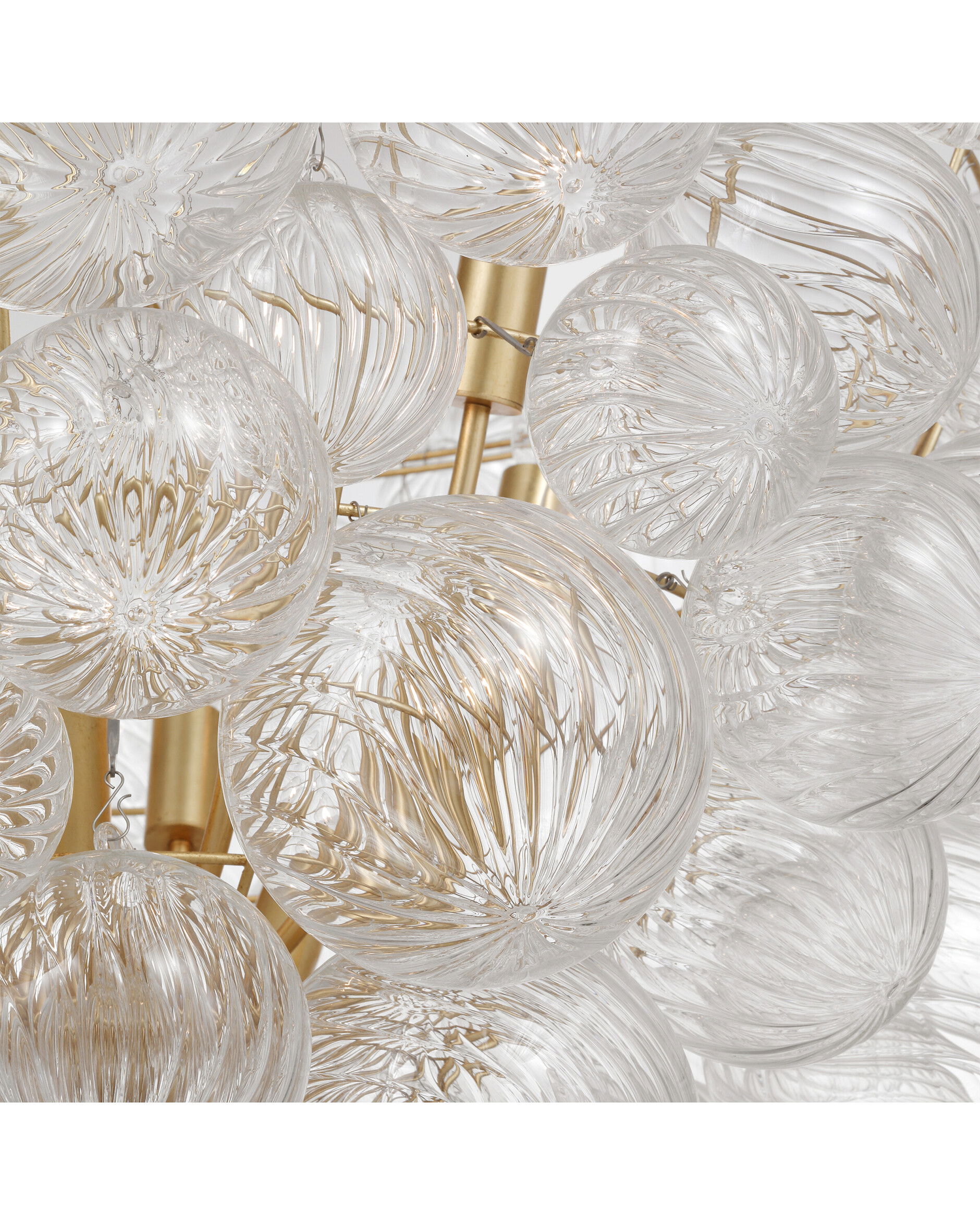 Talia 46" takkrona guld