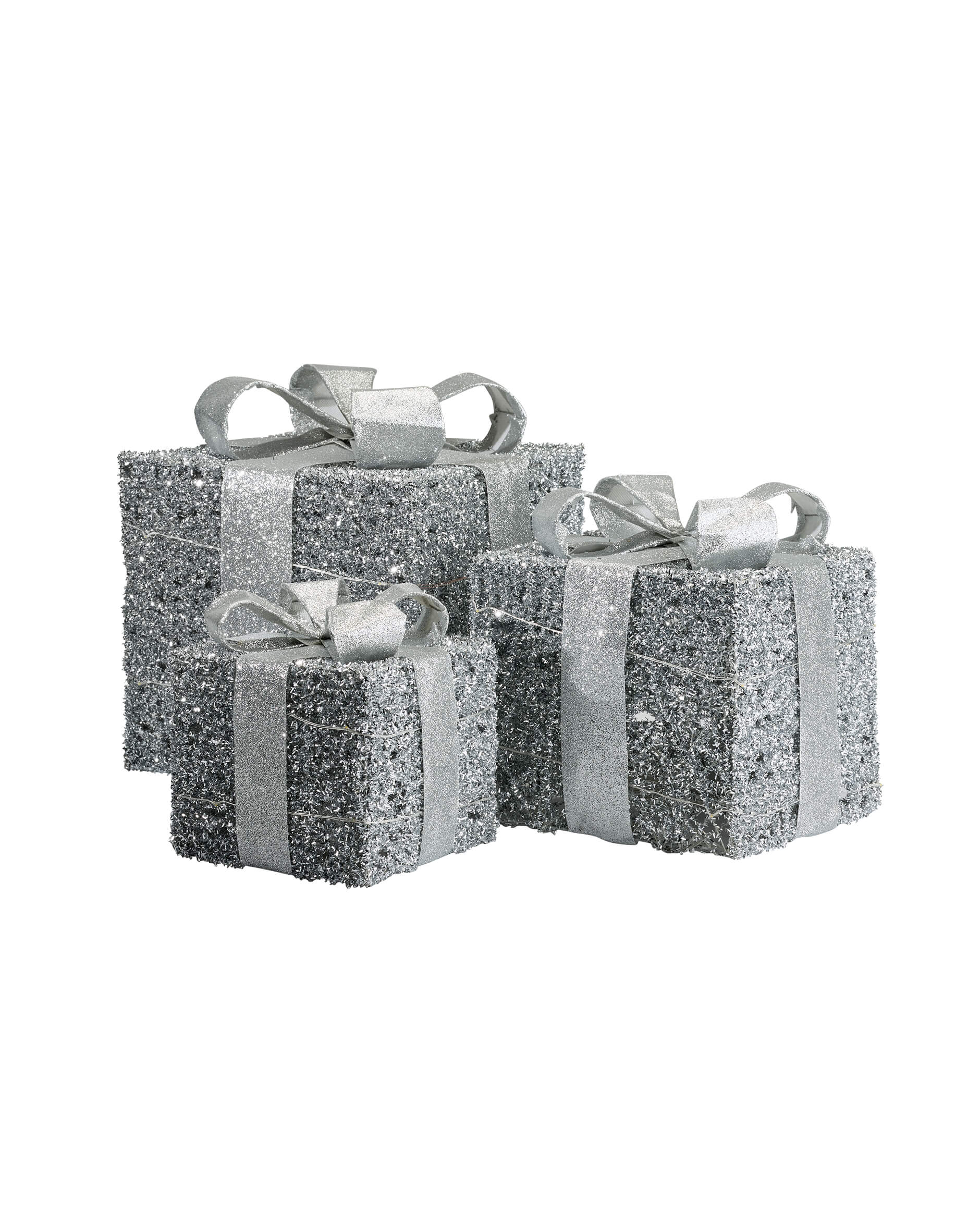 Trevor-joulukoriste, LED-paketti hopea