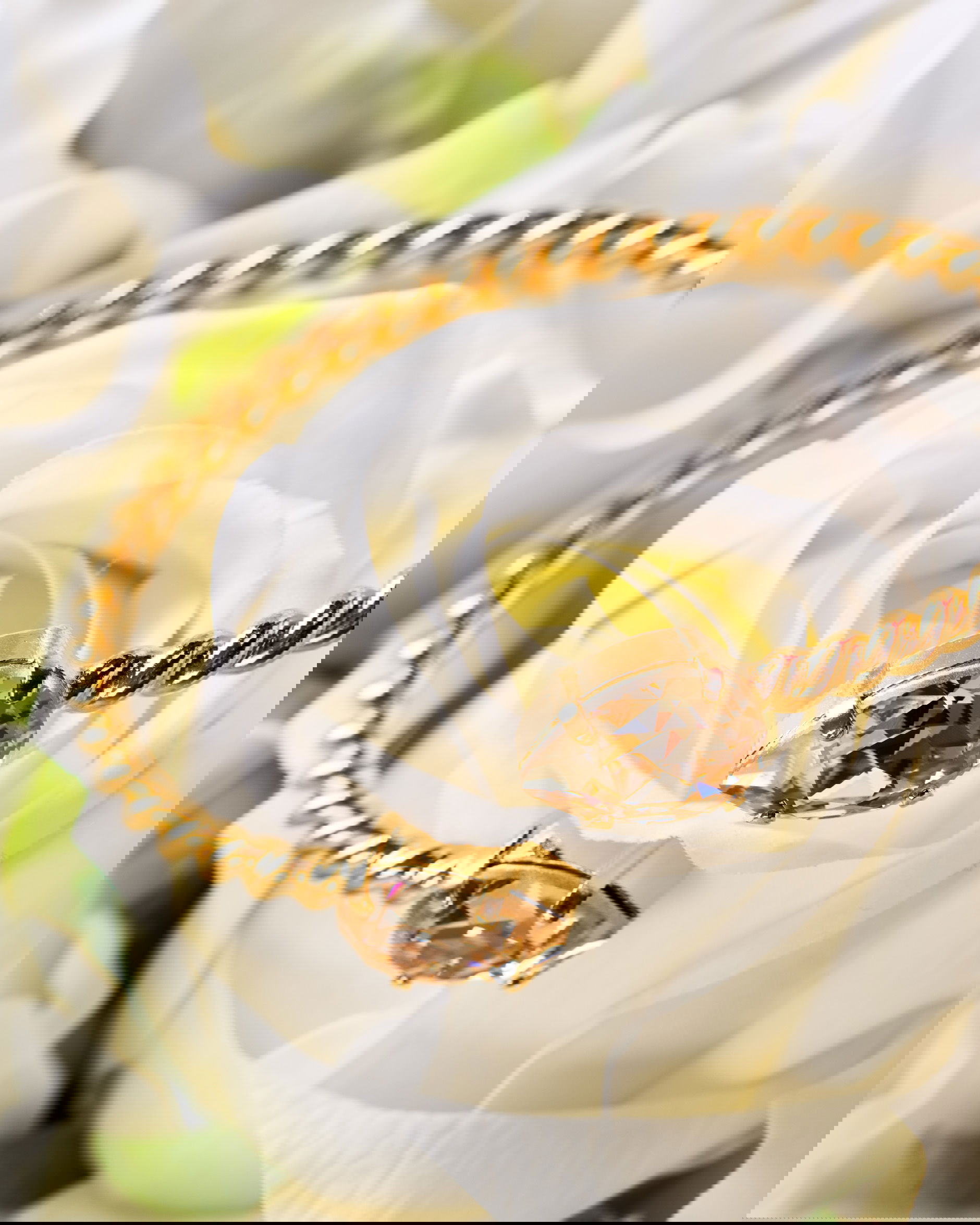 Mini Drop bracelet silk