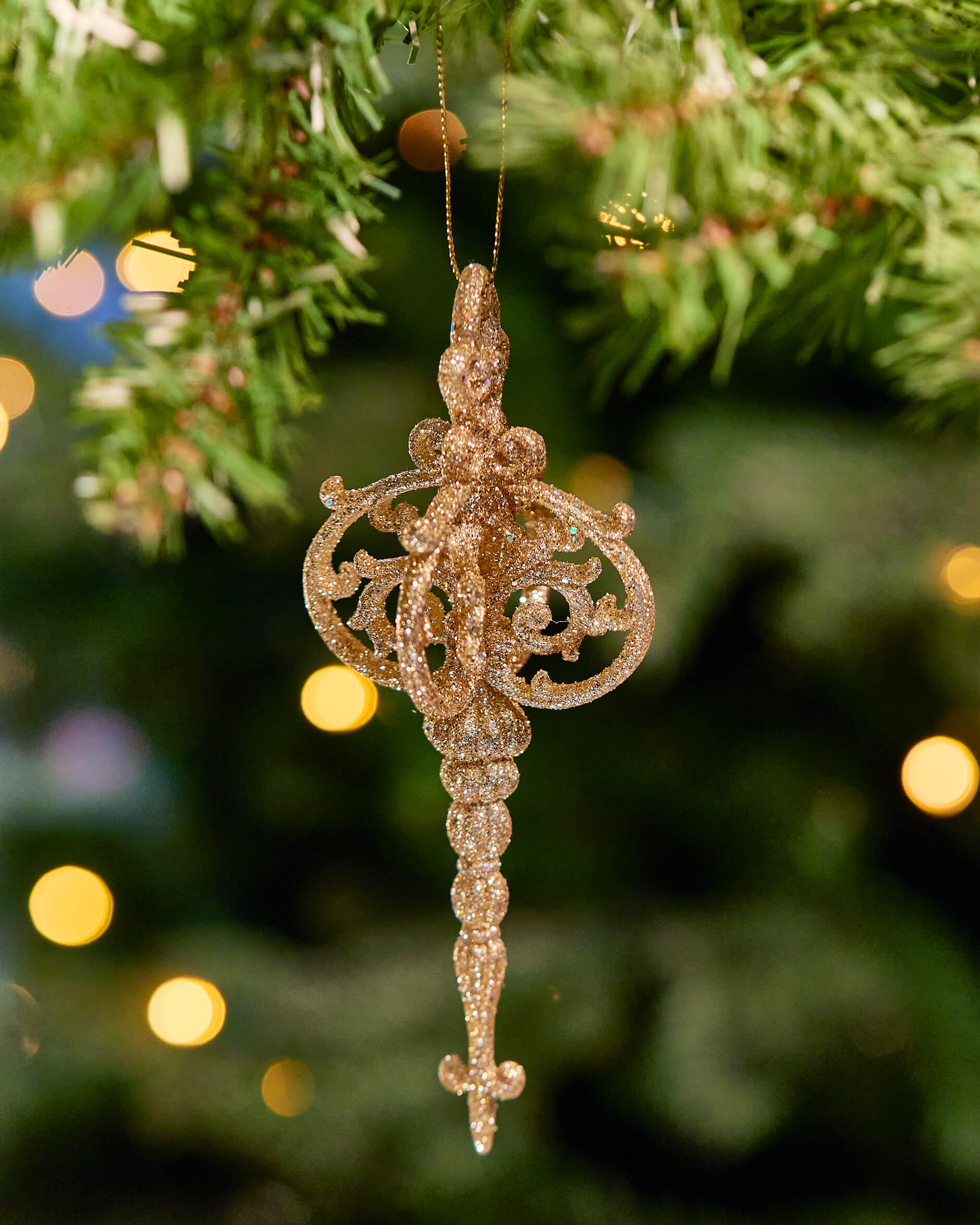 Madison julgransdekoration guld