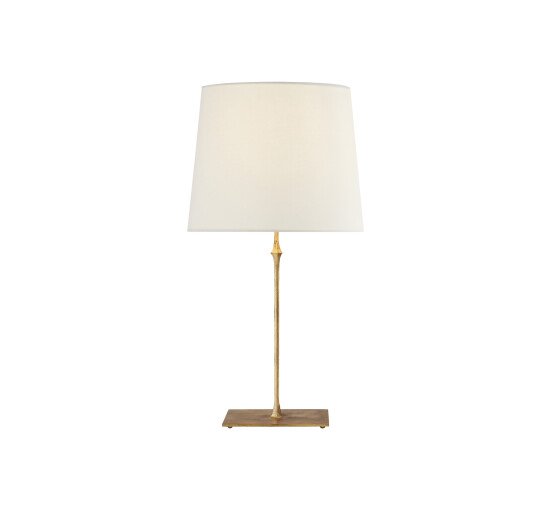 Dauphine Table Lamp Gilded Iron/Linen