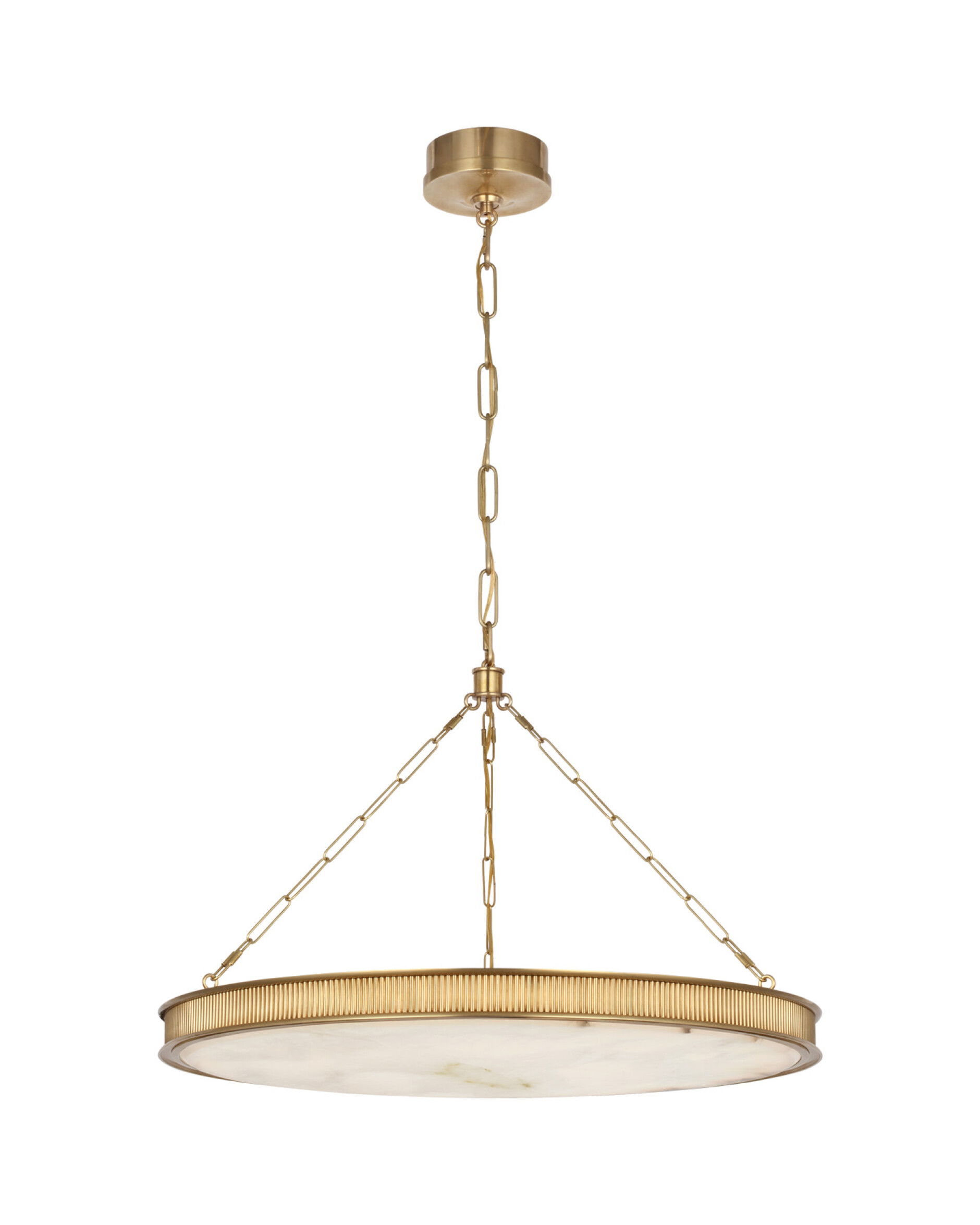 Matthew 30" Chandelier Brass