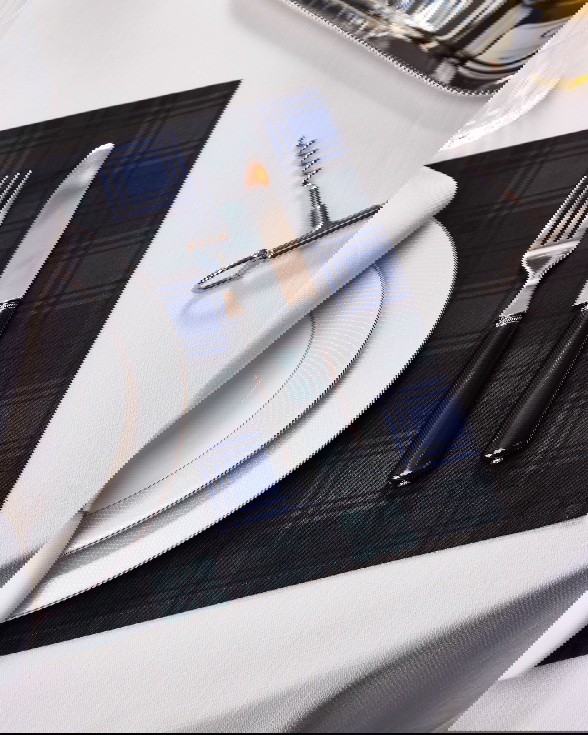 Gstaad bordsunderlägg rutig