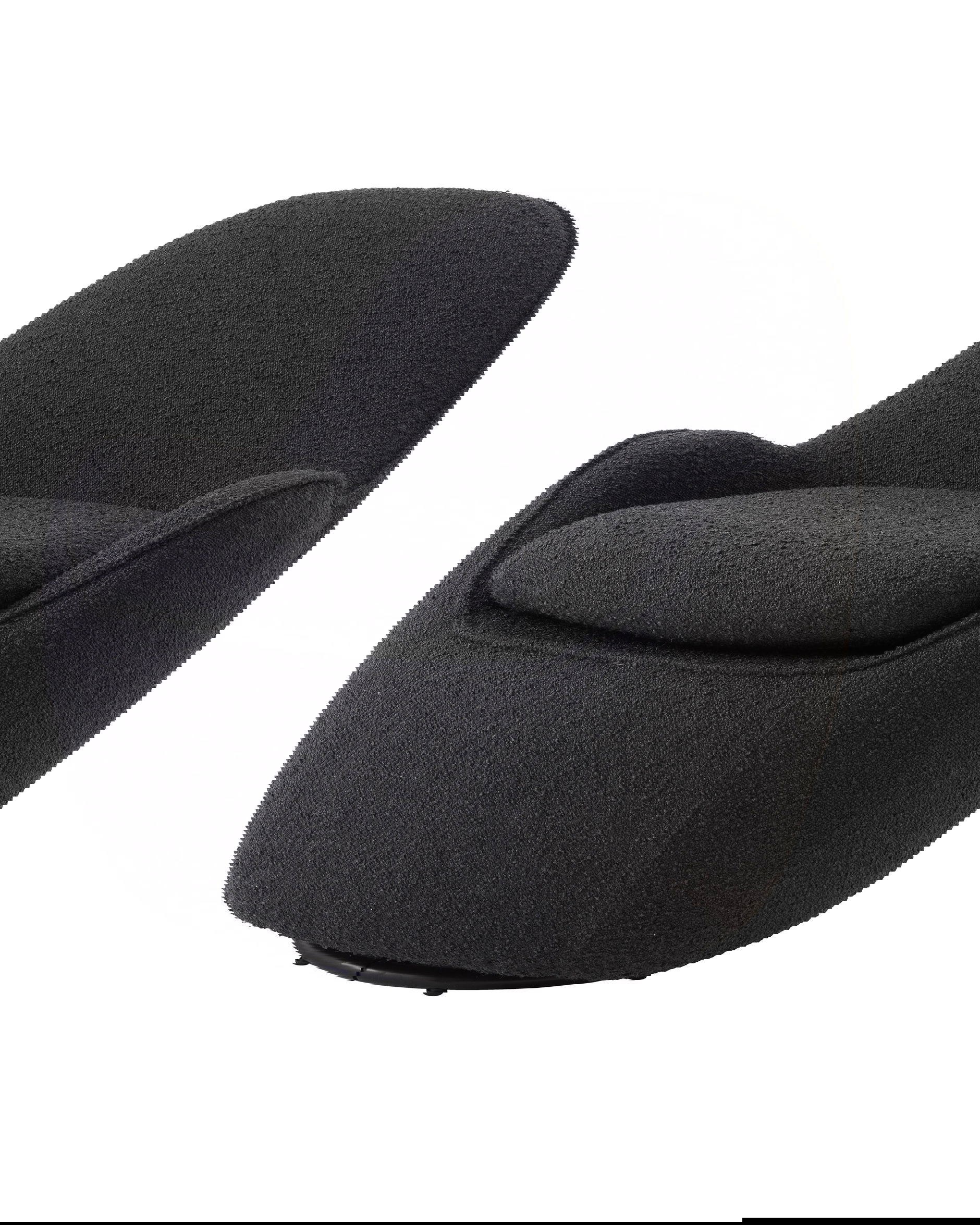 Cupido Chair Bouclé Black