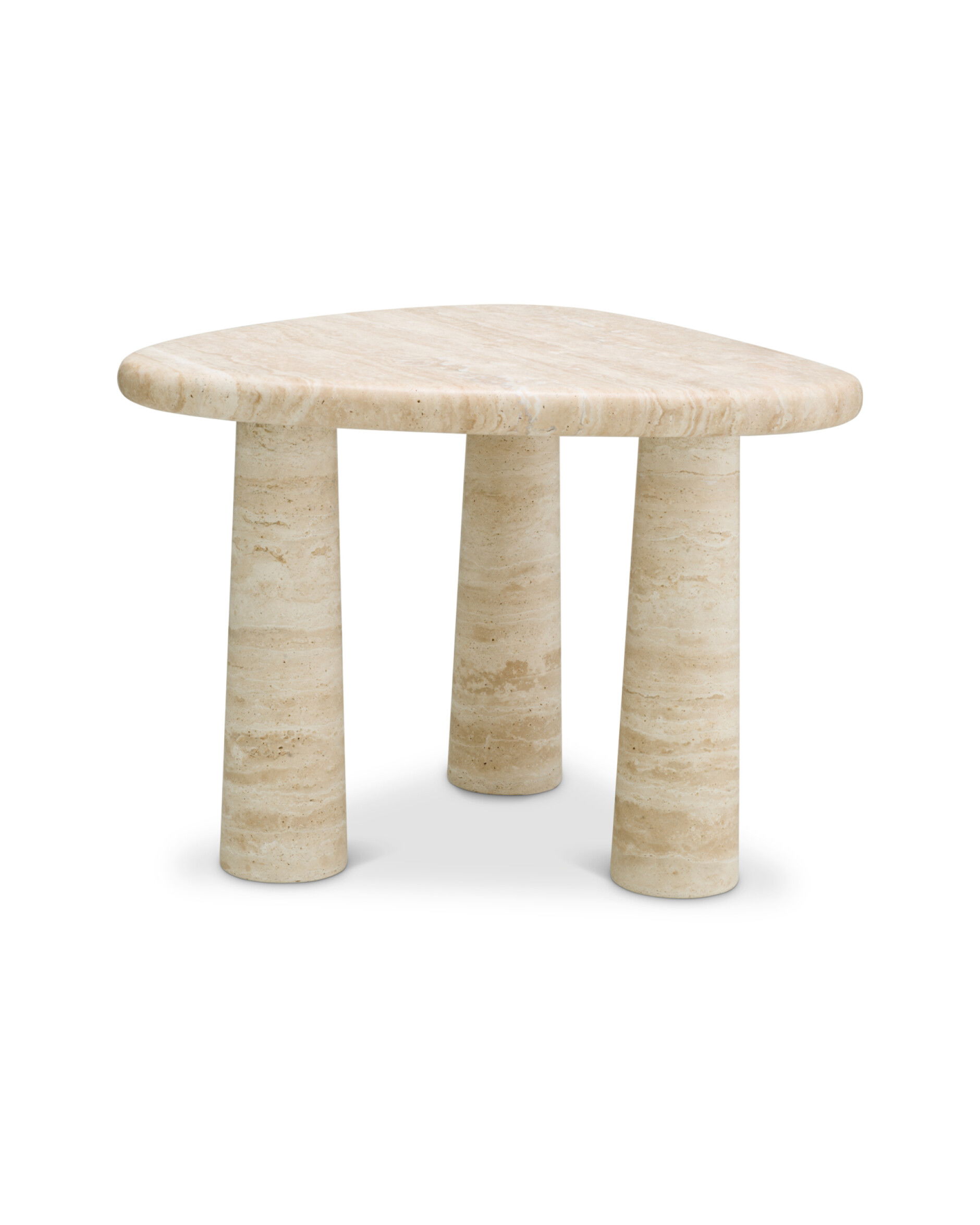 Larino Side Table Travertine