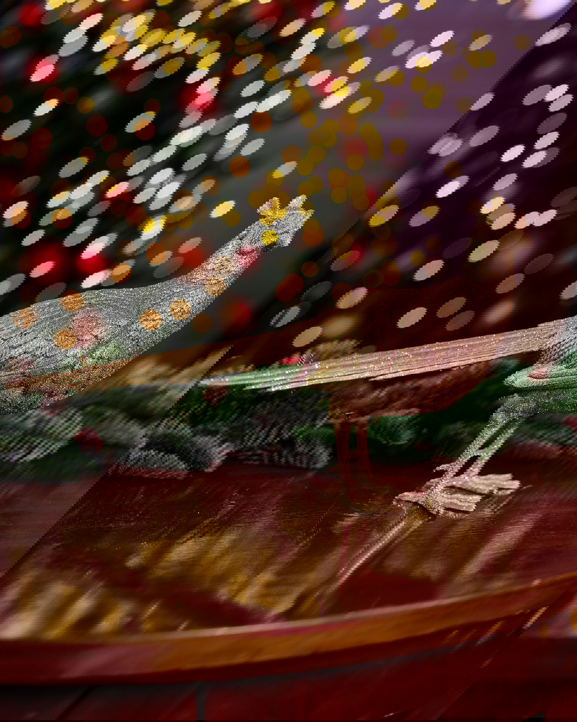 Evelyne fazant kerstdecoratie goud