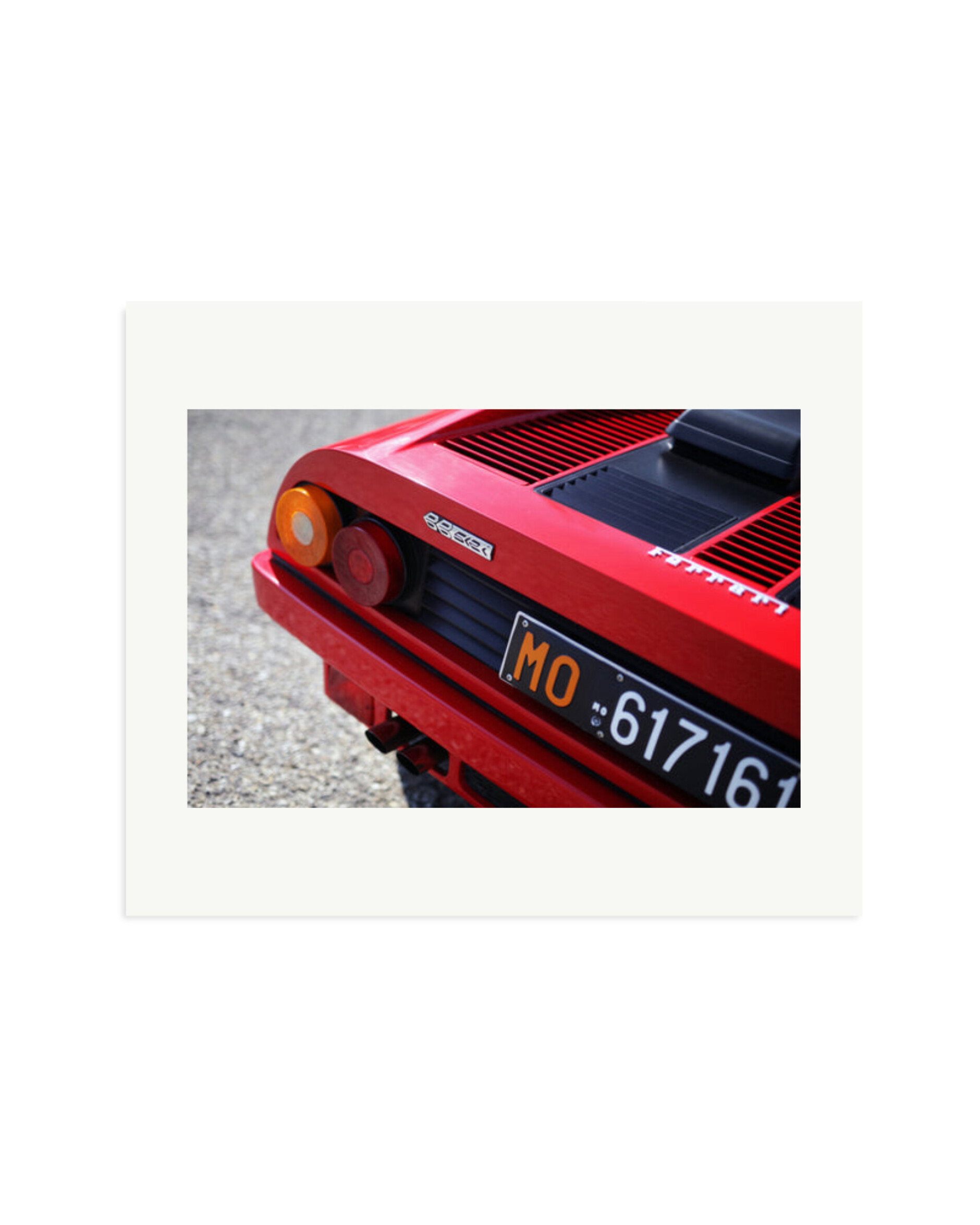 Ferrari 512 Print Only / Large