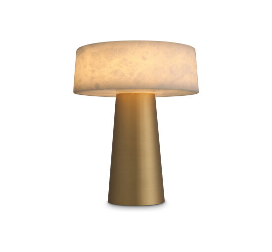 Cinco Table Lamp Antique Brass