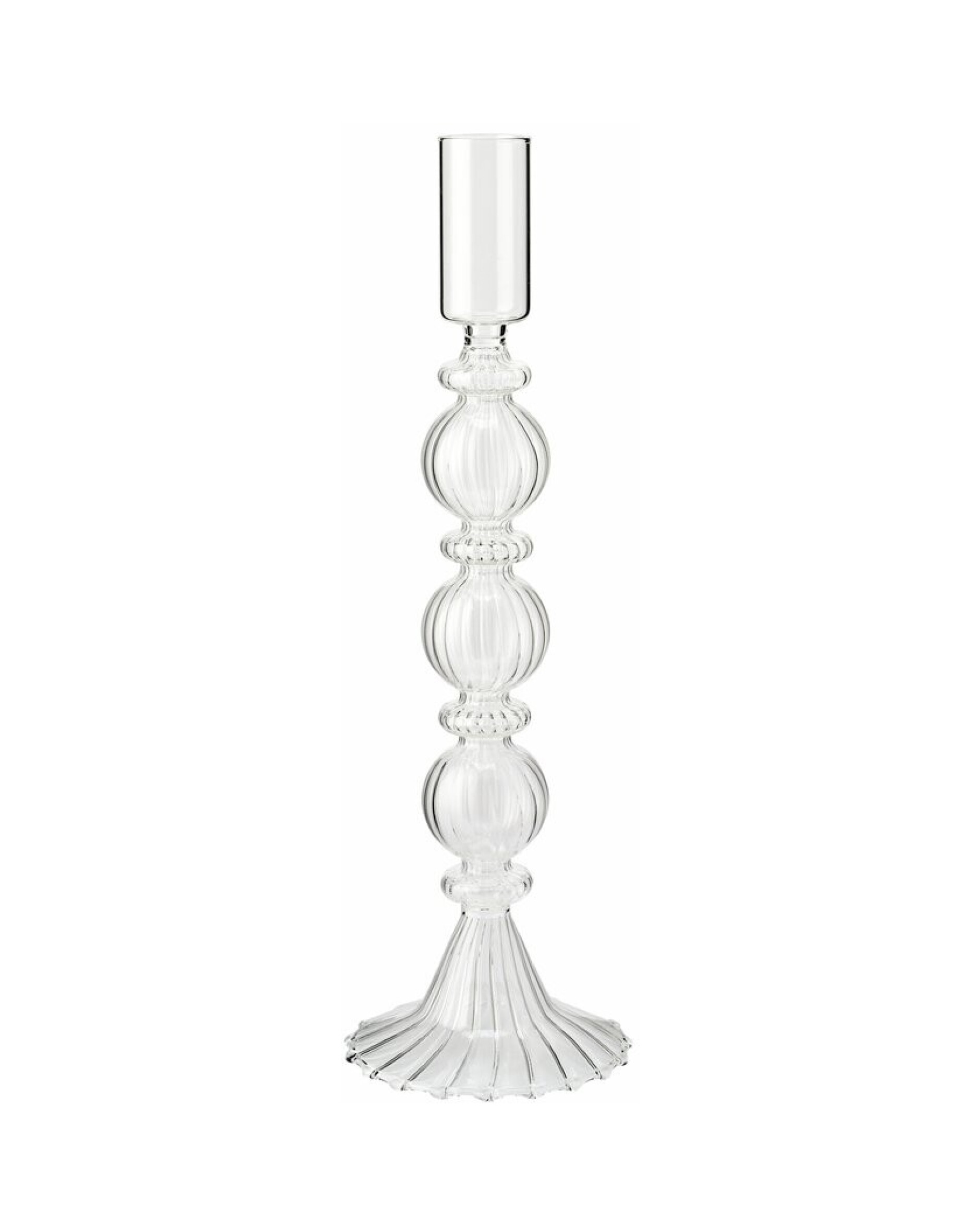 Astilla lysestake klart glass