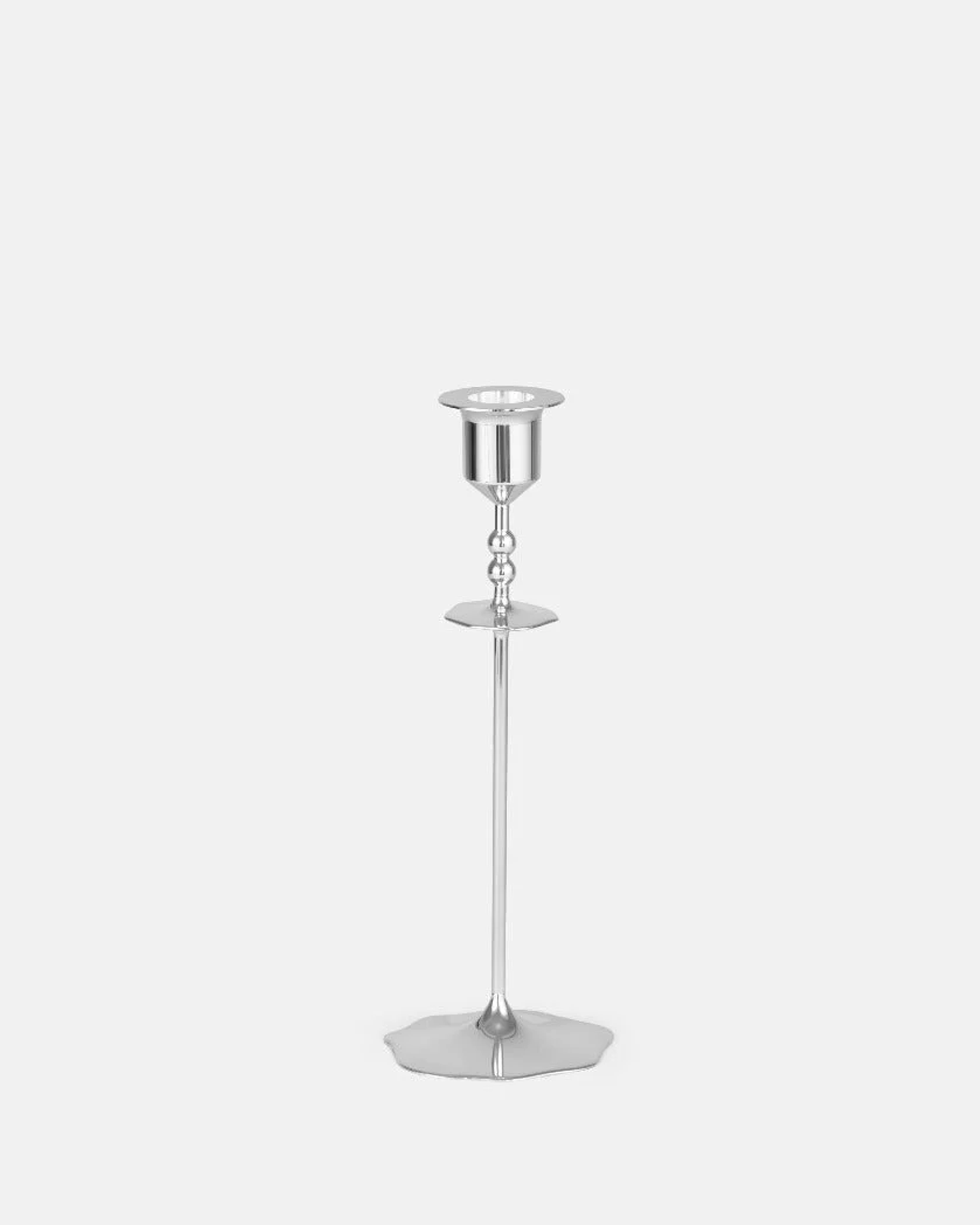 Veermakers Bluebell candlestick in silver