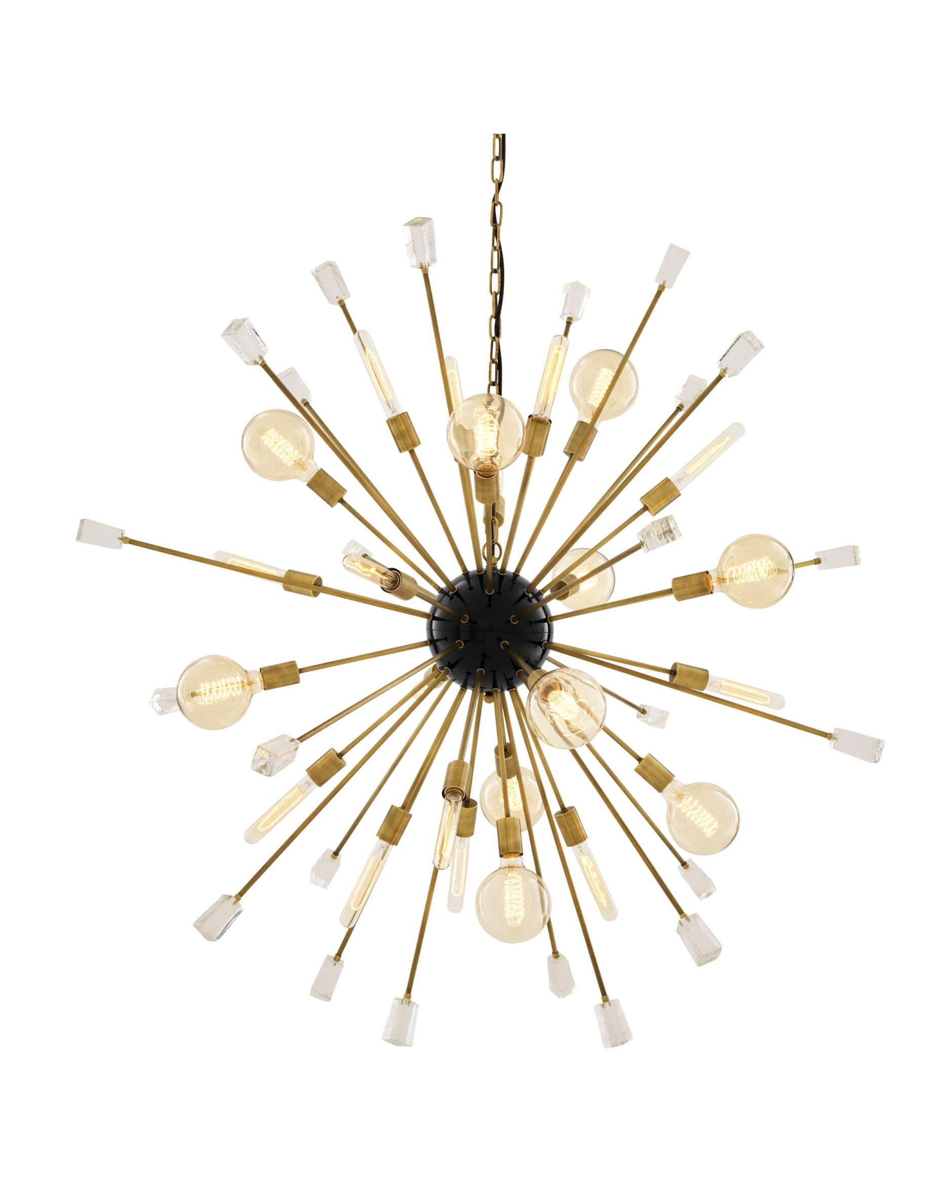 Tivoli Chandelier Brass Large