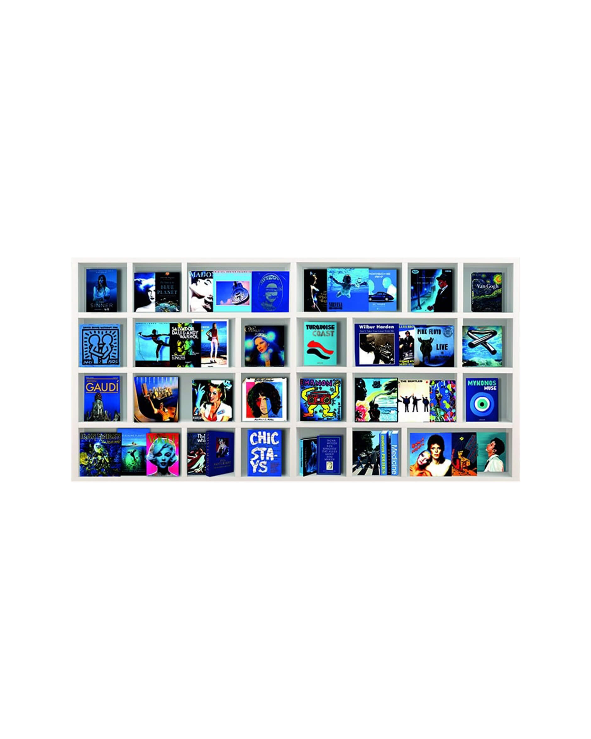 A Kind of Blue, White Frame