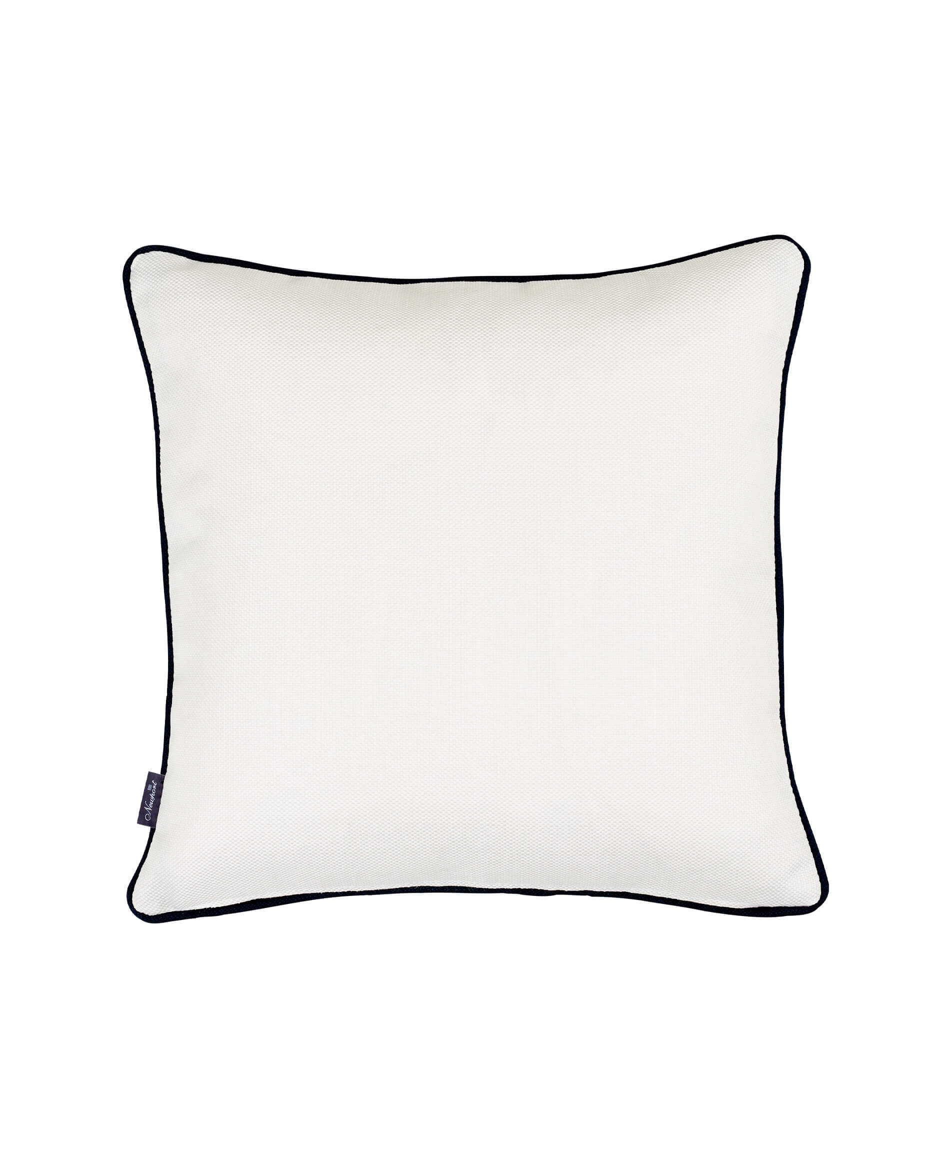 Edna kuddfodral blå/vit