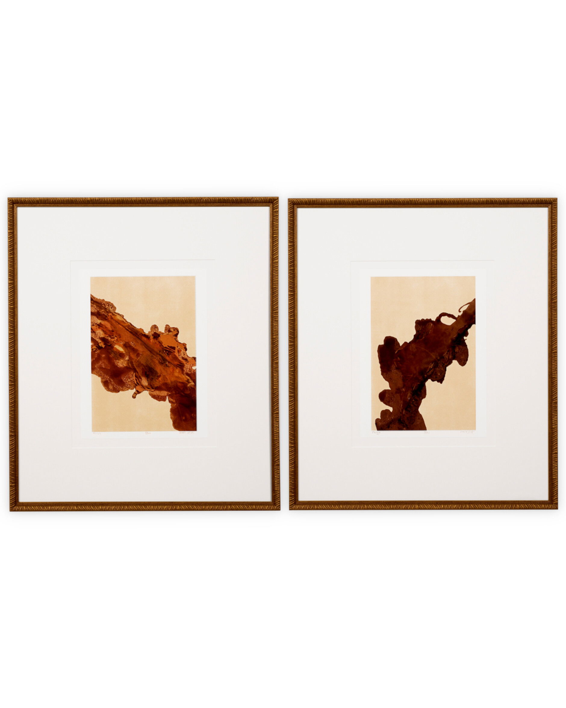 Impression Authentique Mirage & Rêverie by Bruno Bijaksic Set of 2