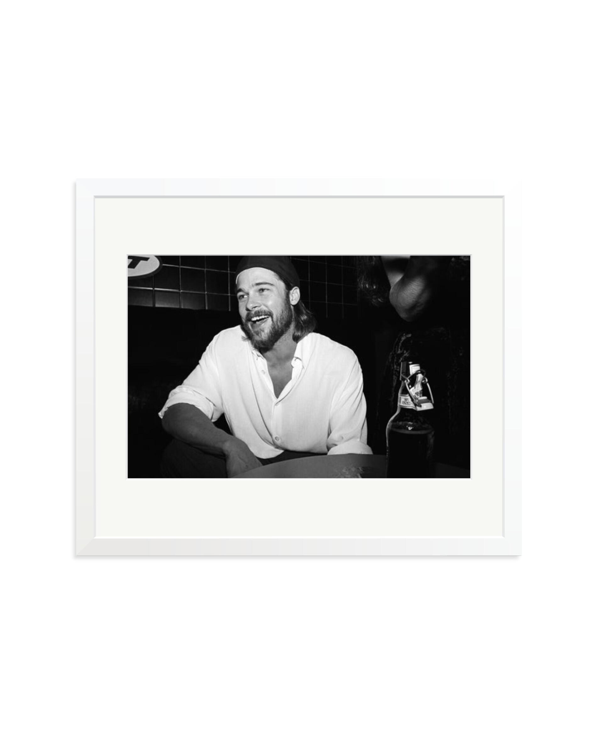 Brad Pitt, 1992 White / Large
