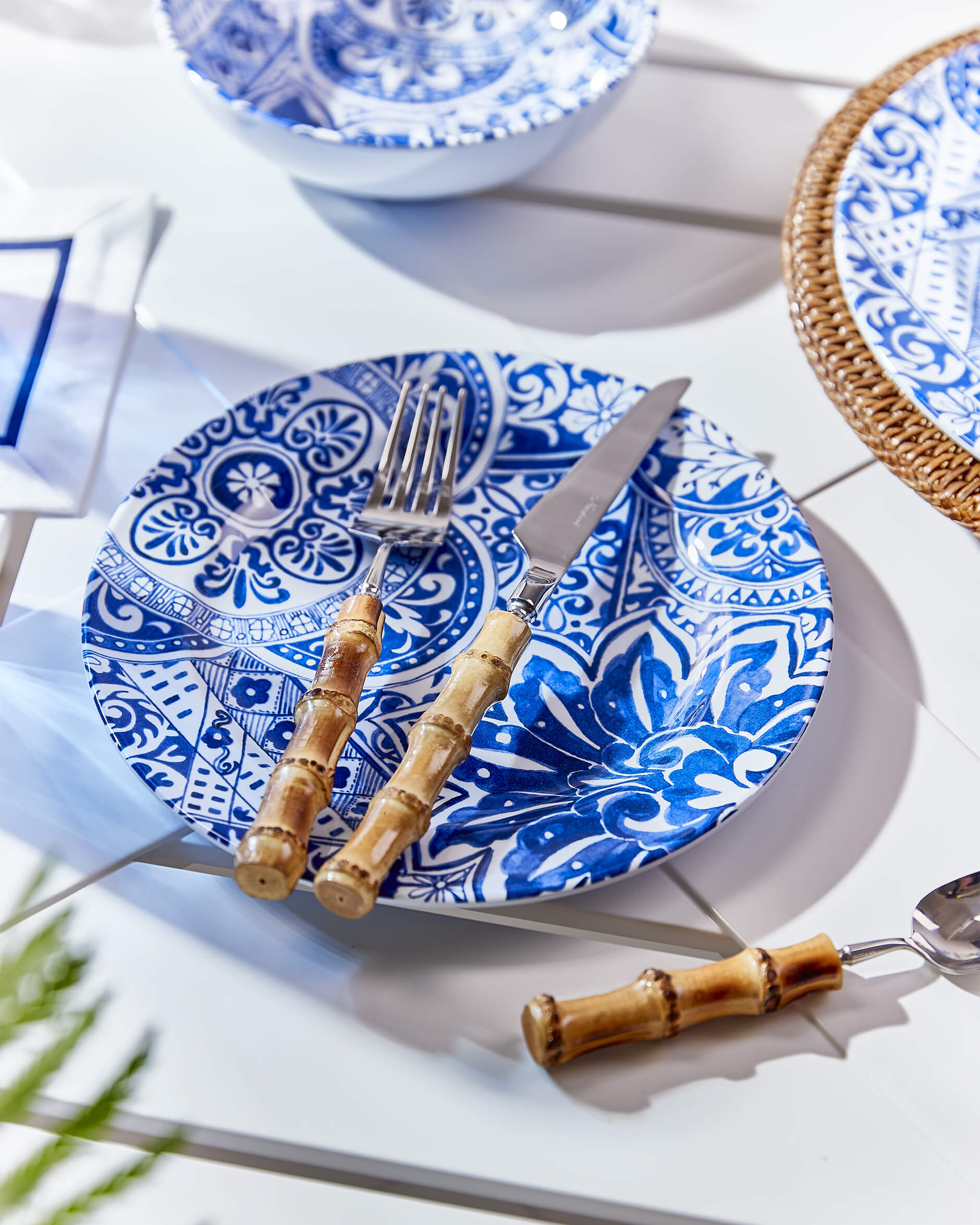 St. Tropez assiett melamin