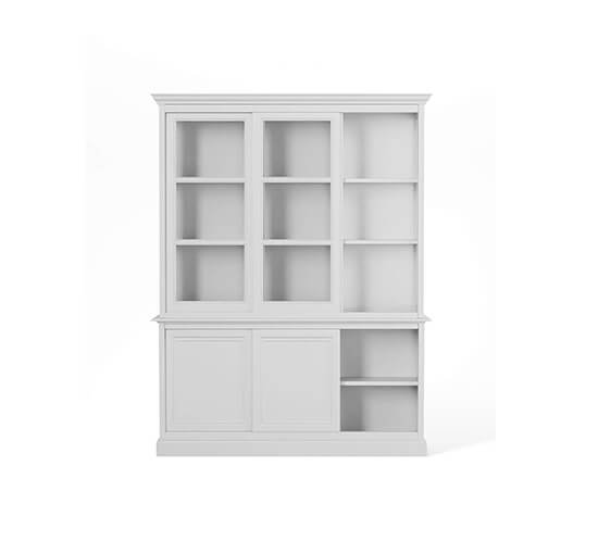 Assonet Display Cabinet Classic White