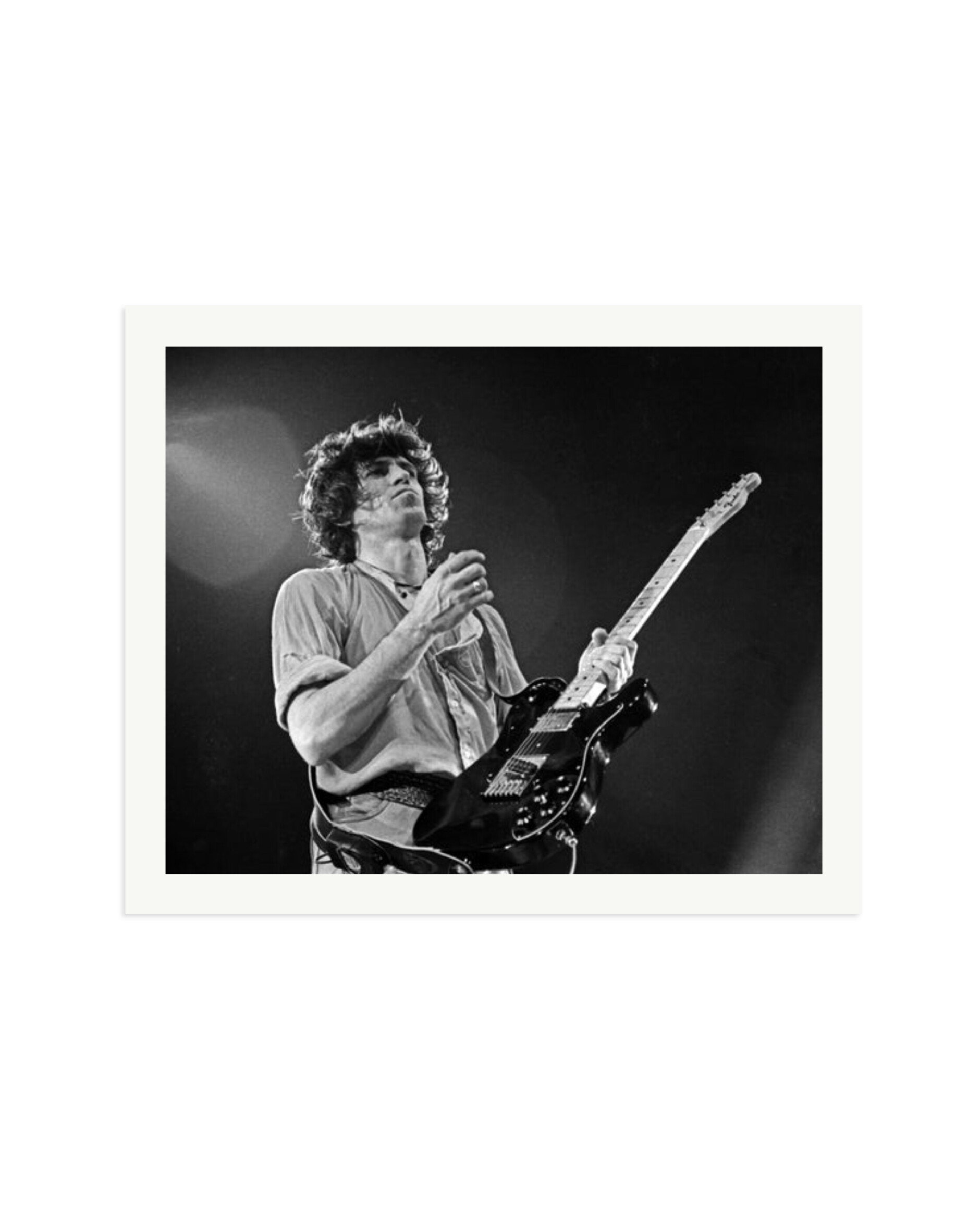 Richards, the New Barbarians Tour Print Only / XXL
