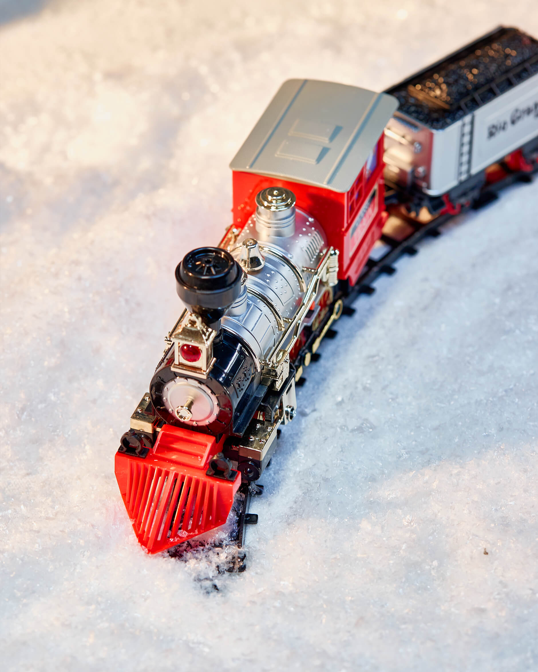 Simon tomtetåg röd/silver