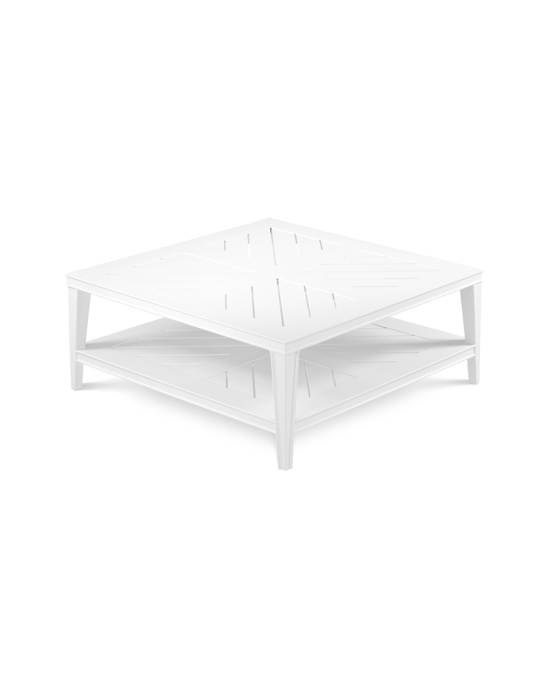 Bell Rive soffbord vit kvadrat