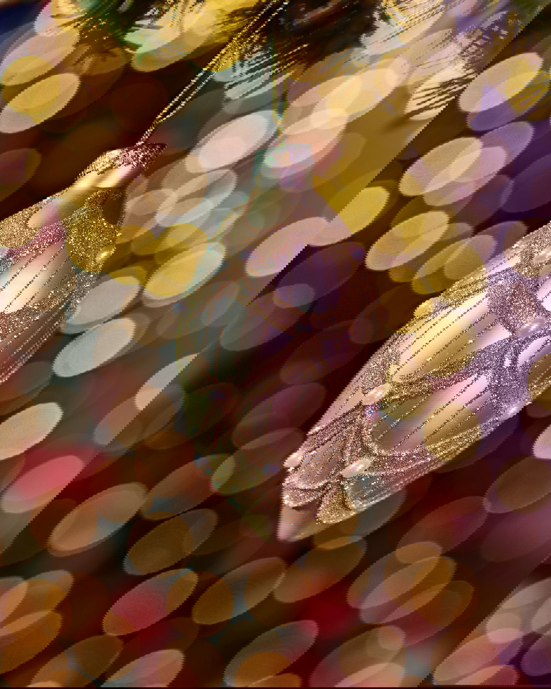 Clarimond Drop Bauble Champagne 8cm