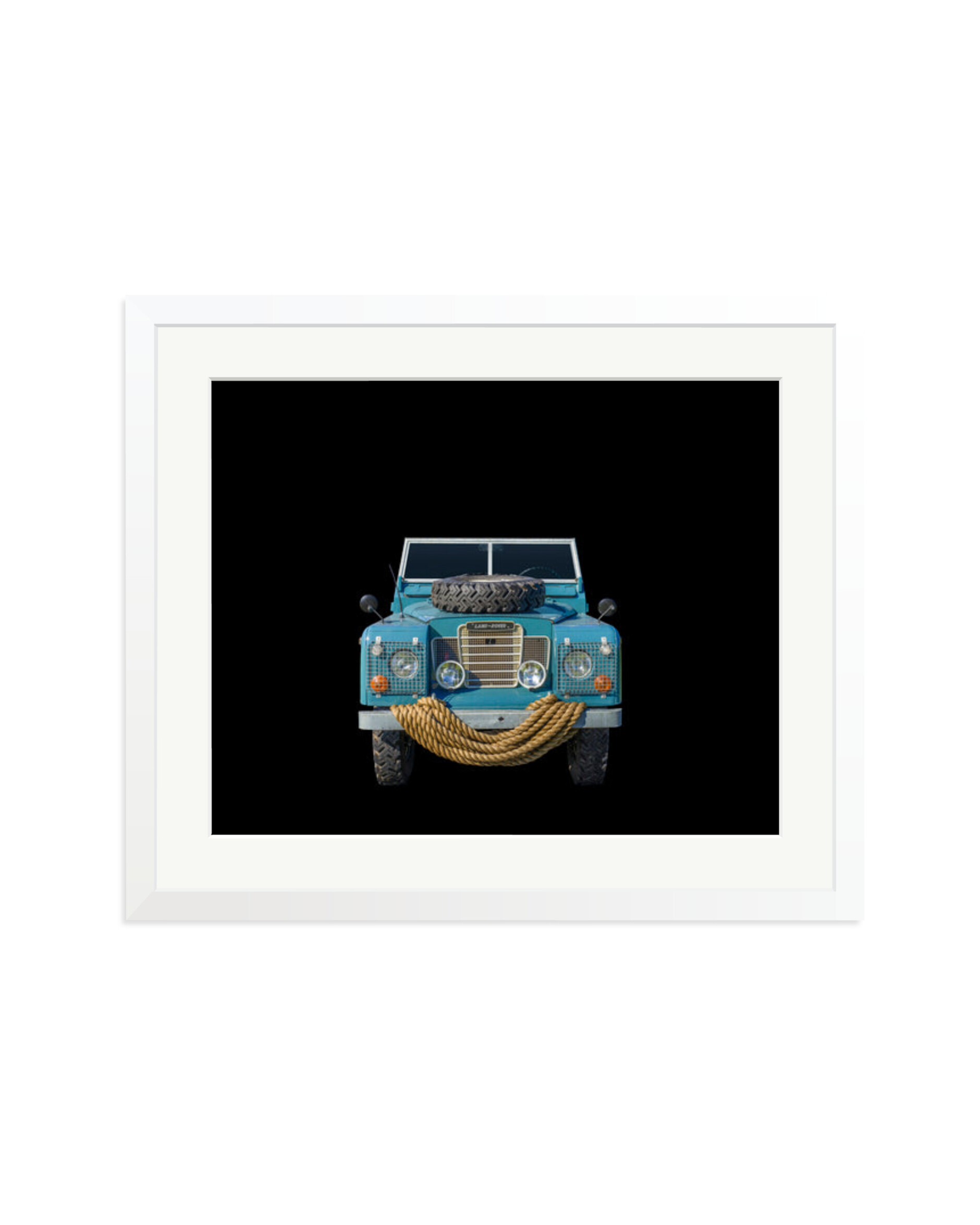 Land Rover Series III White / Large