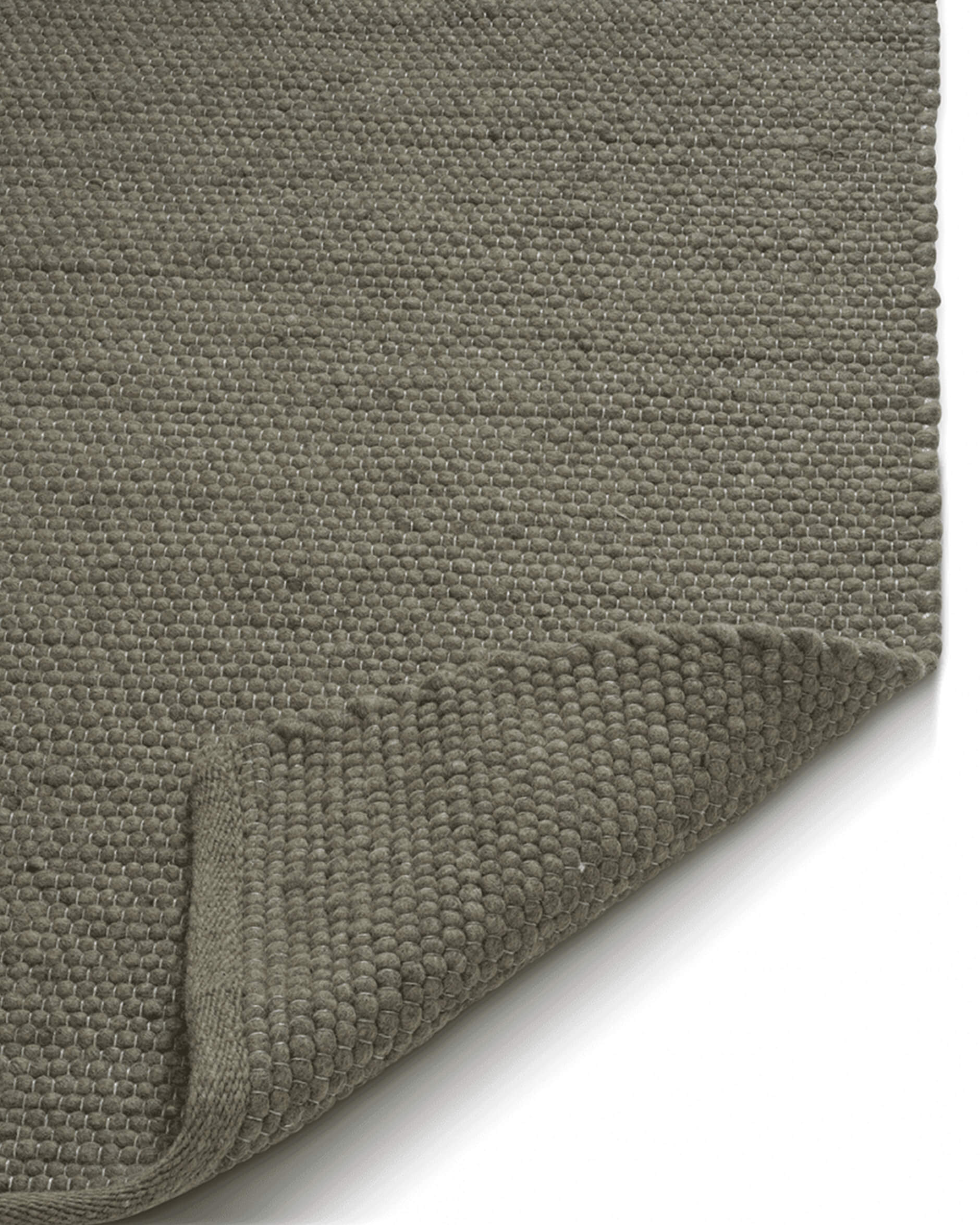 Merino Rug Dark Green