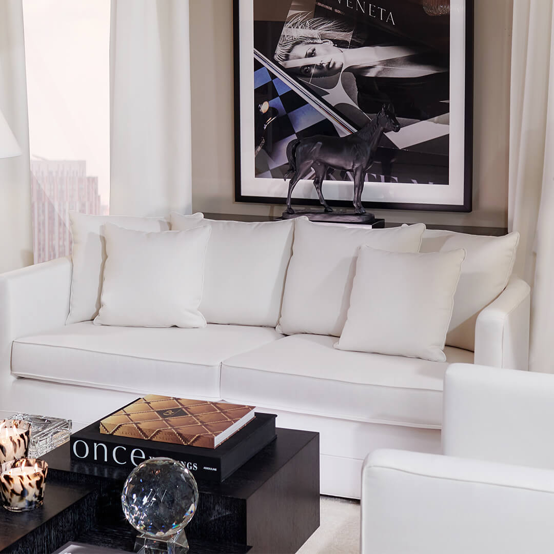 Monroe soffa off-white