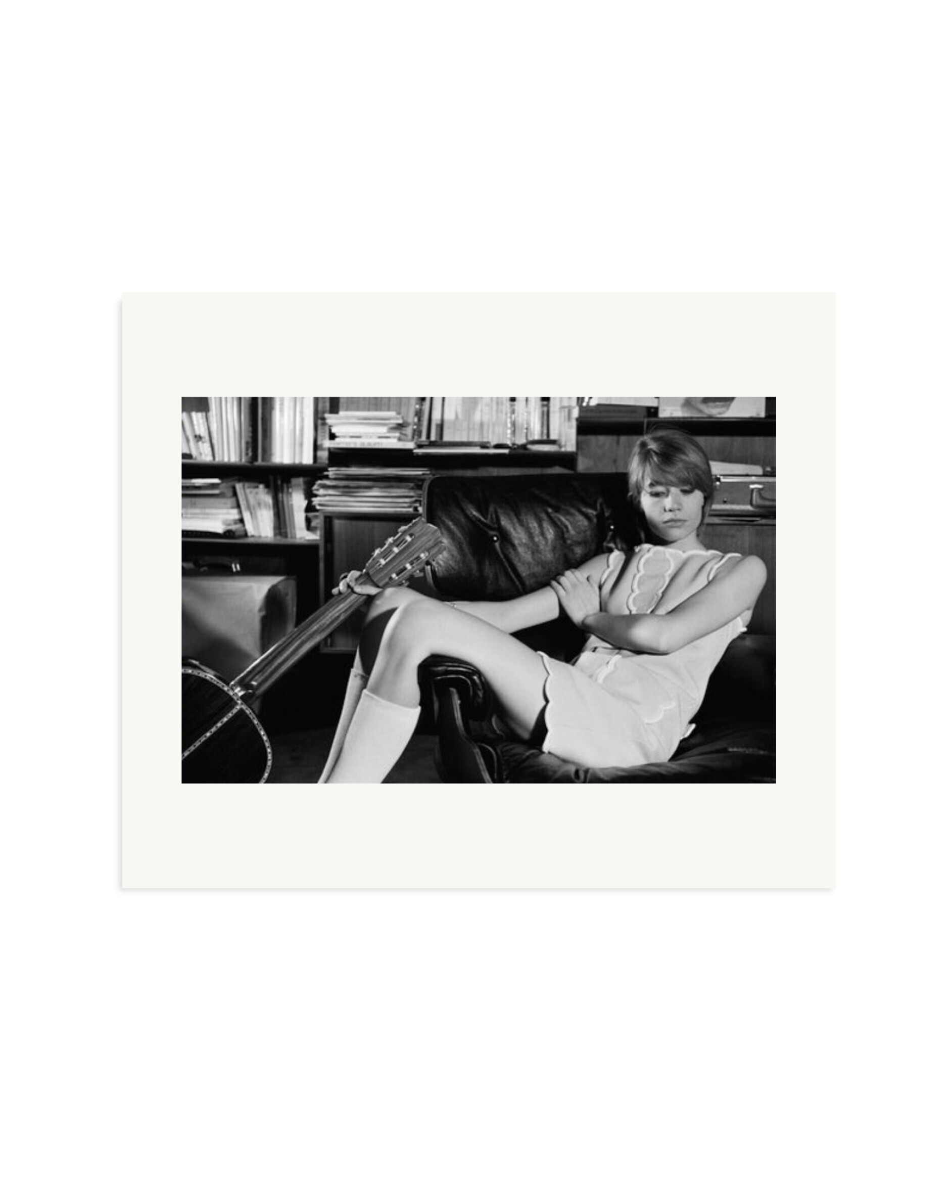 Francoise Hardy at Home Print Only / Large