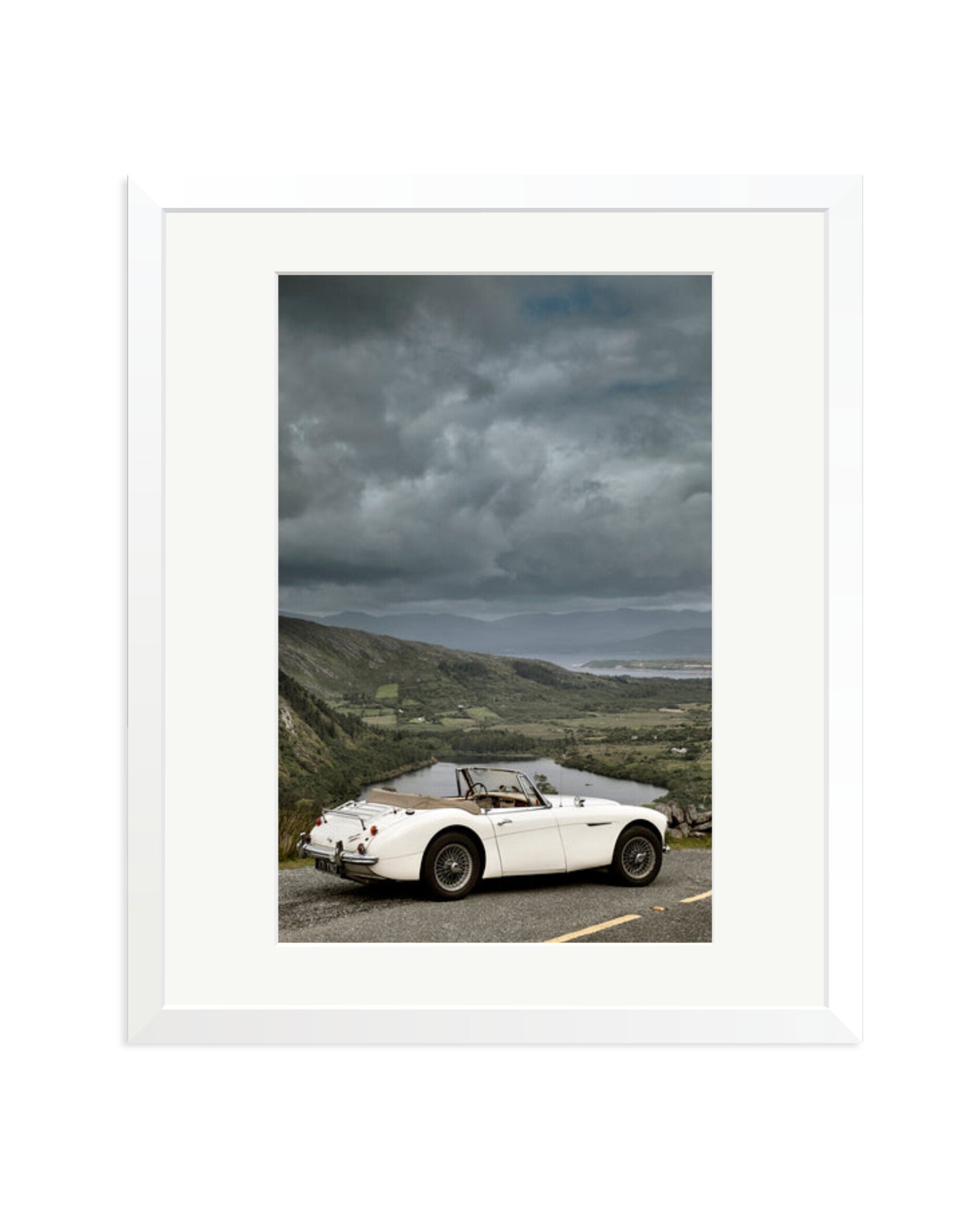 Austin Healey 3000 White / Large