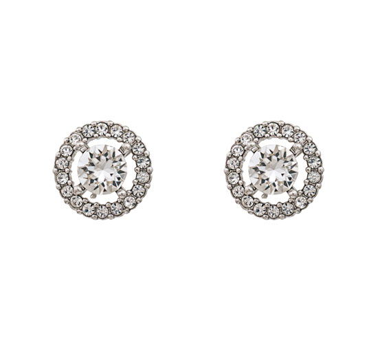 Crystal - Miss Miranda Earrings Light Silk