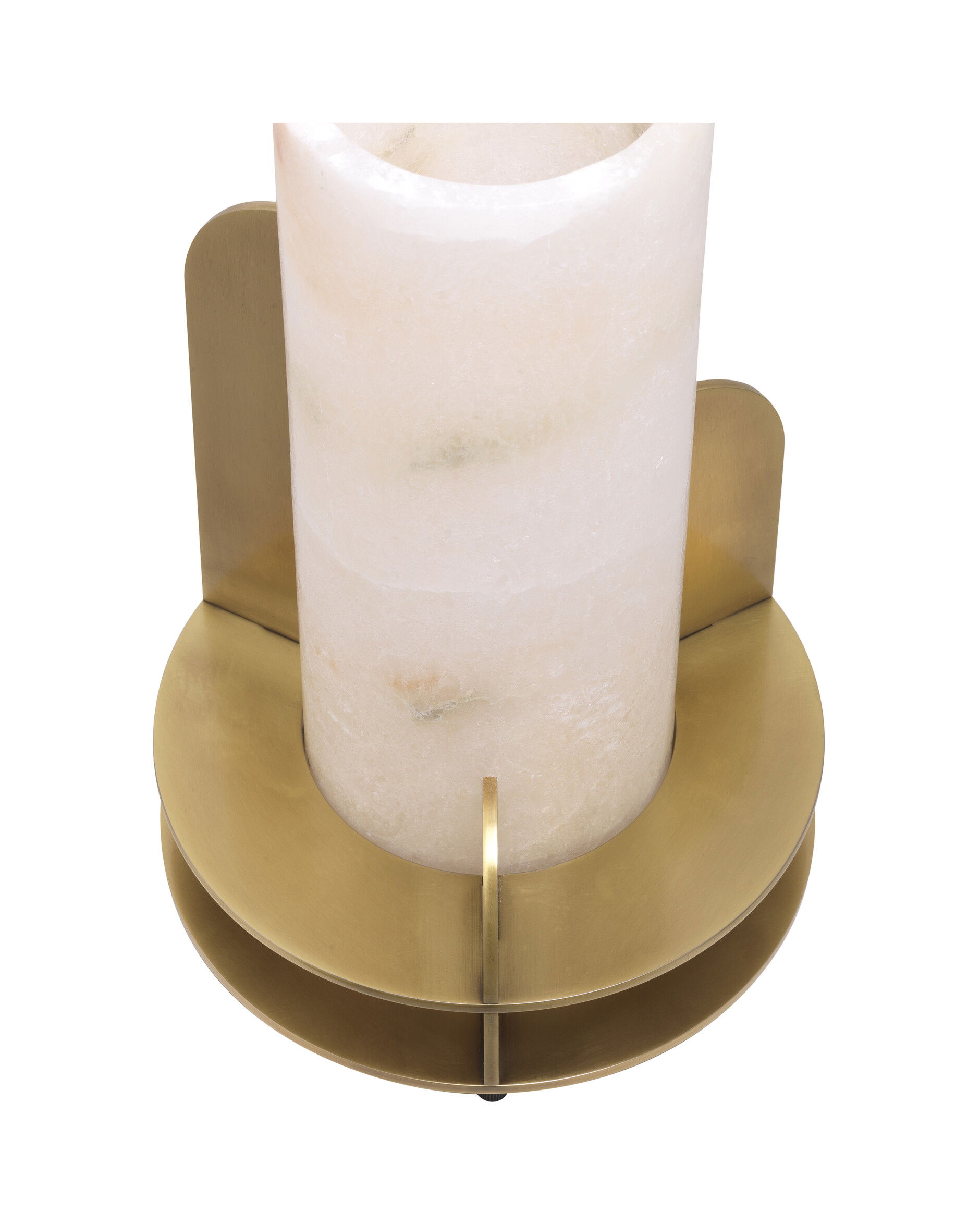 Claudel Table Lamp Alabaster/Brass