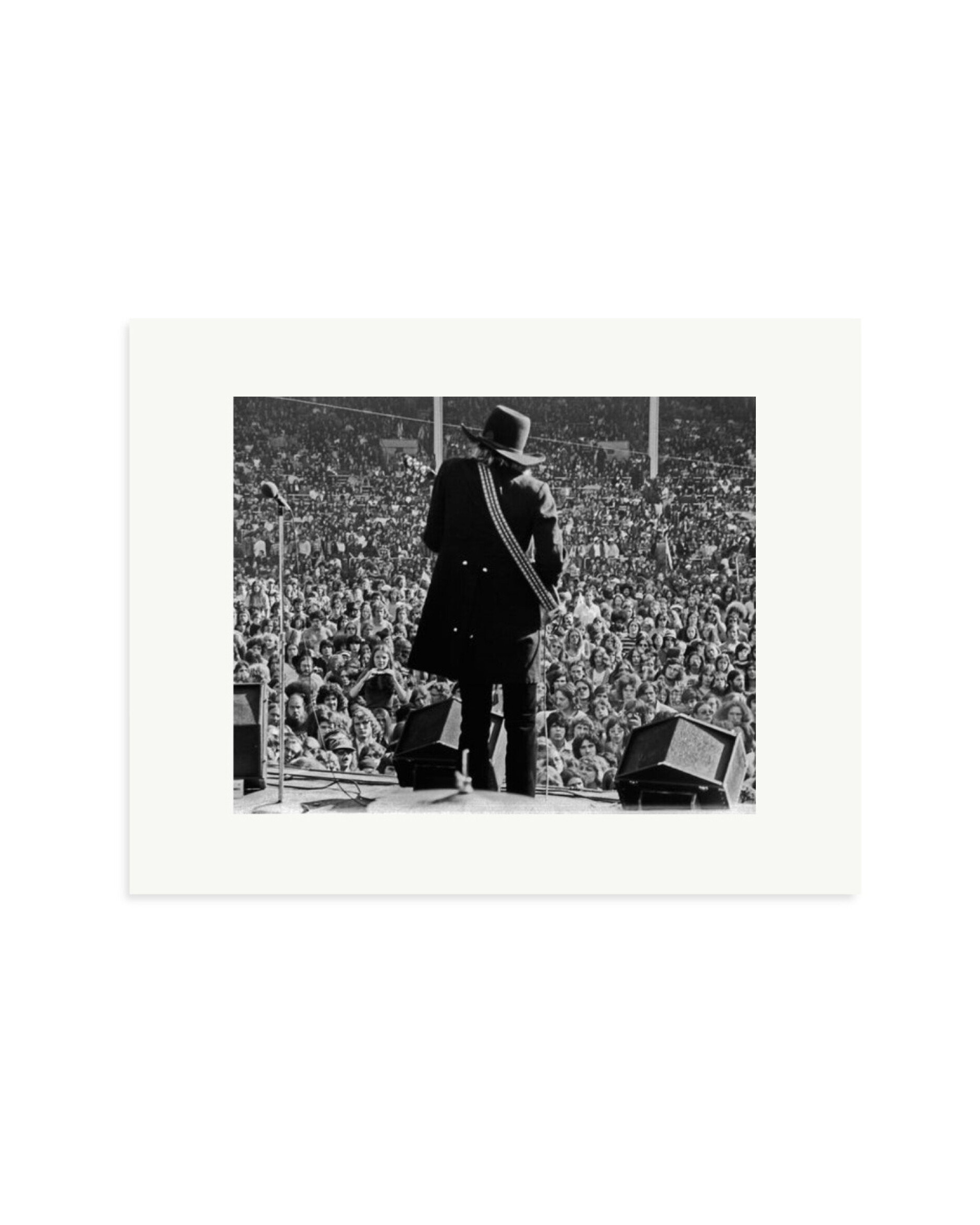 Joe Walsh at Cleveland Stadium Print Only / Small
