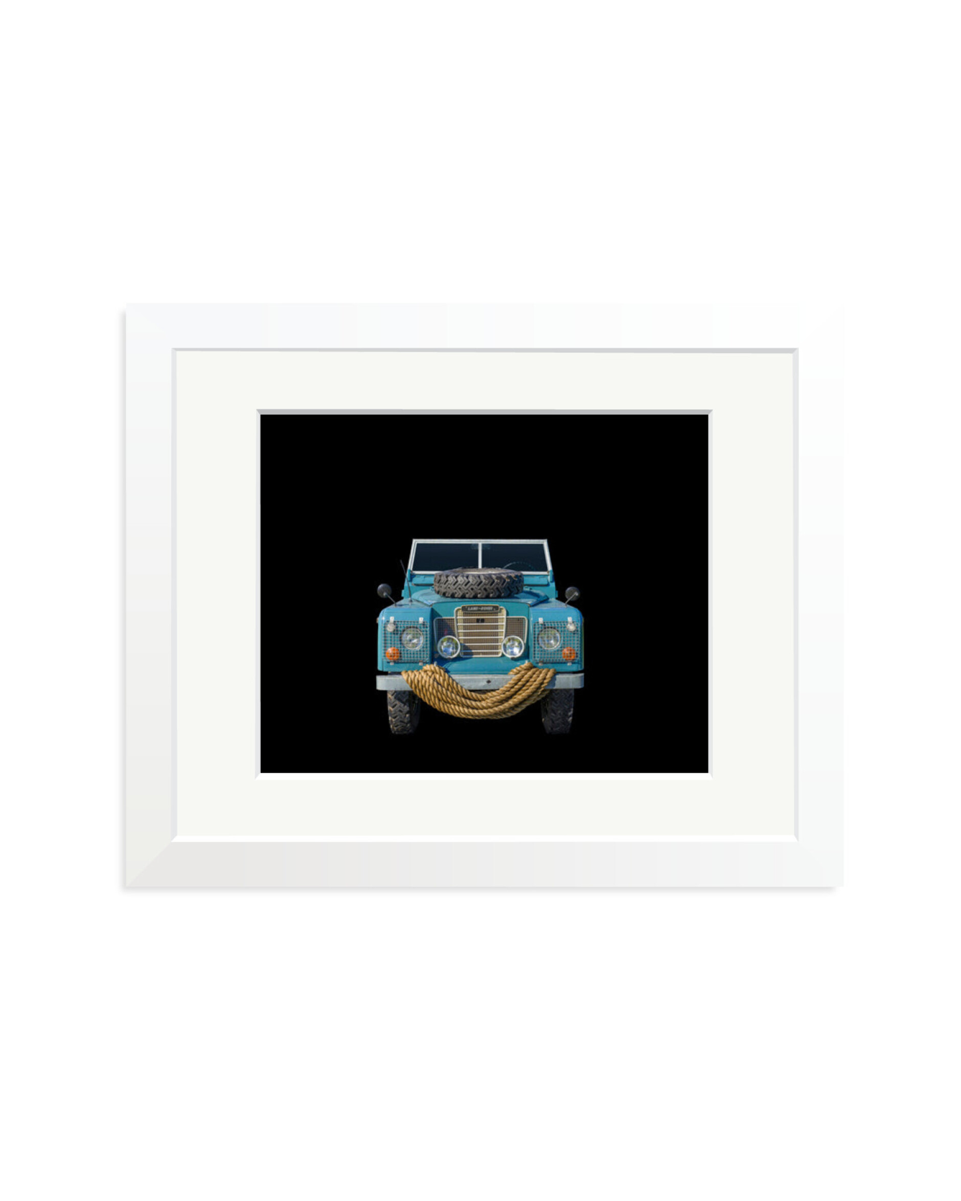 Land Rover Series III White / Small