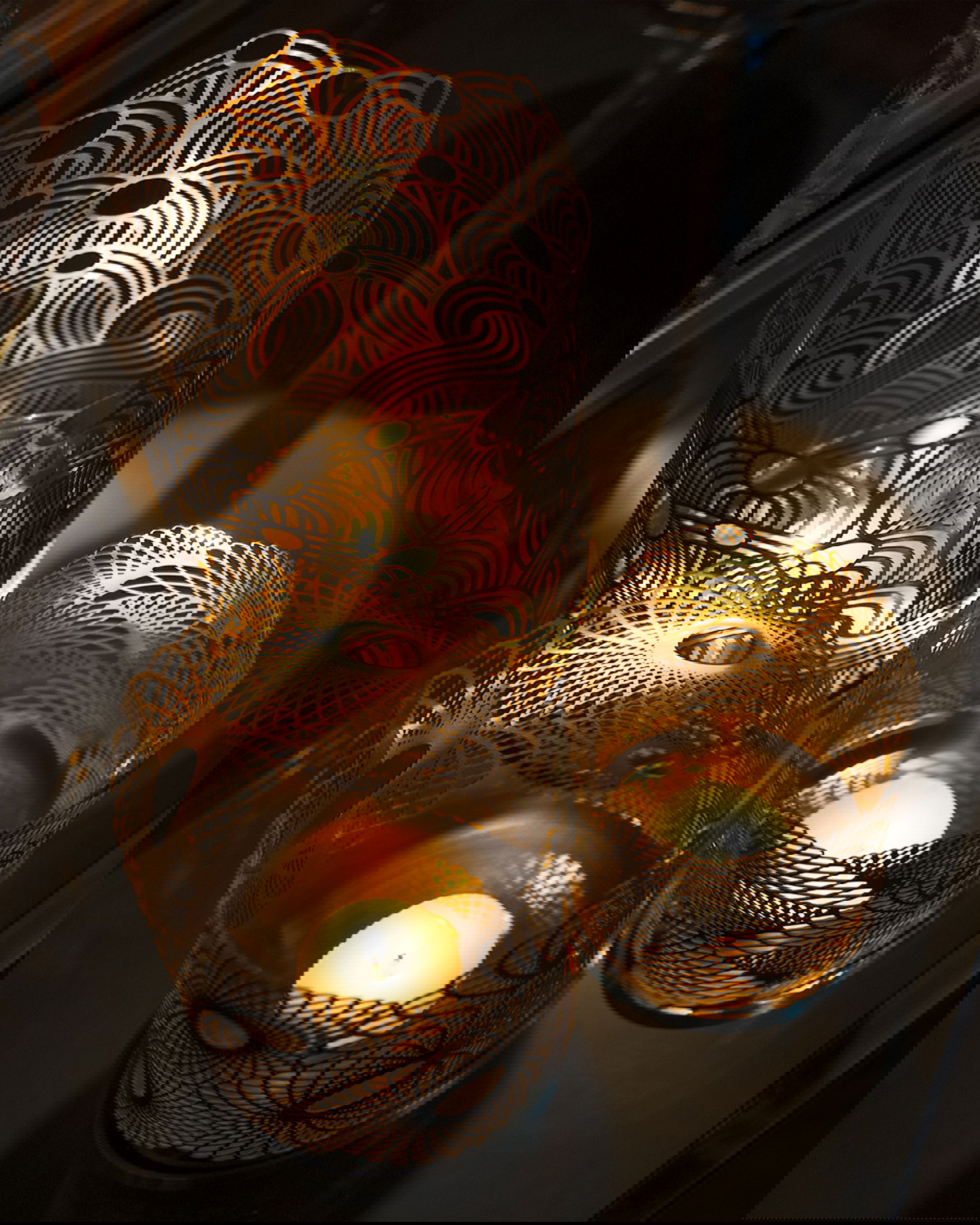 Celestial ljushållare mässing