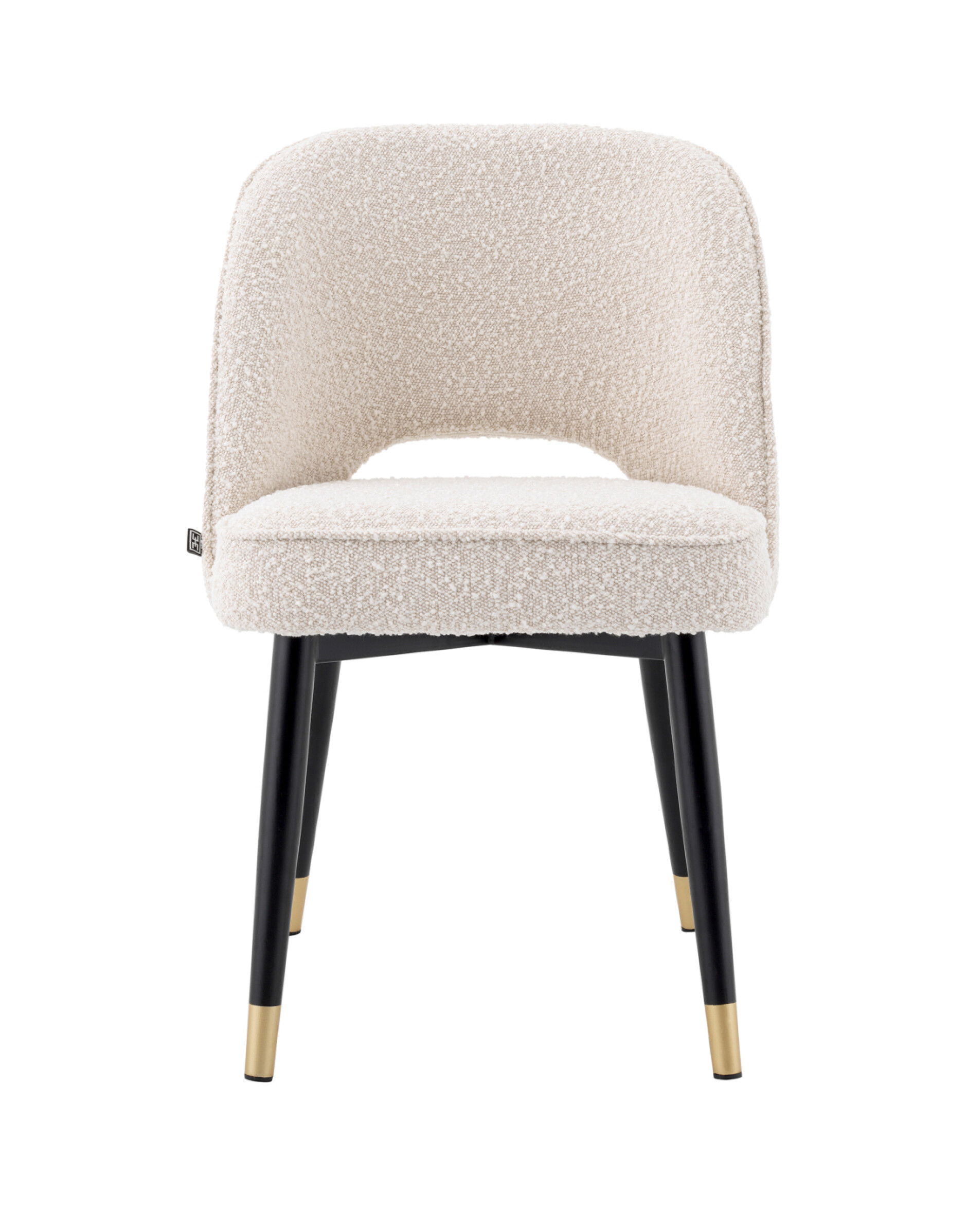 Cliff matstolar bouclé cream 2-set