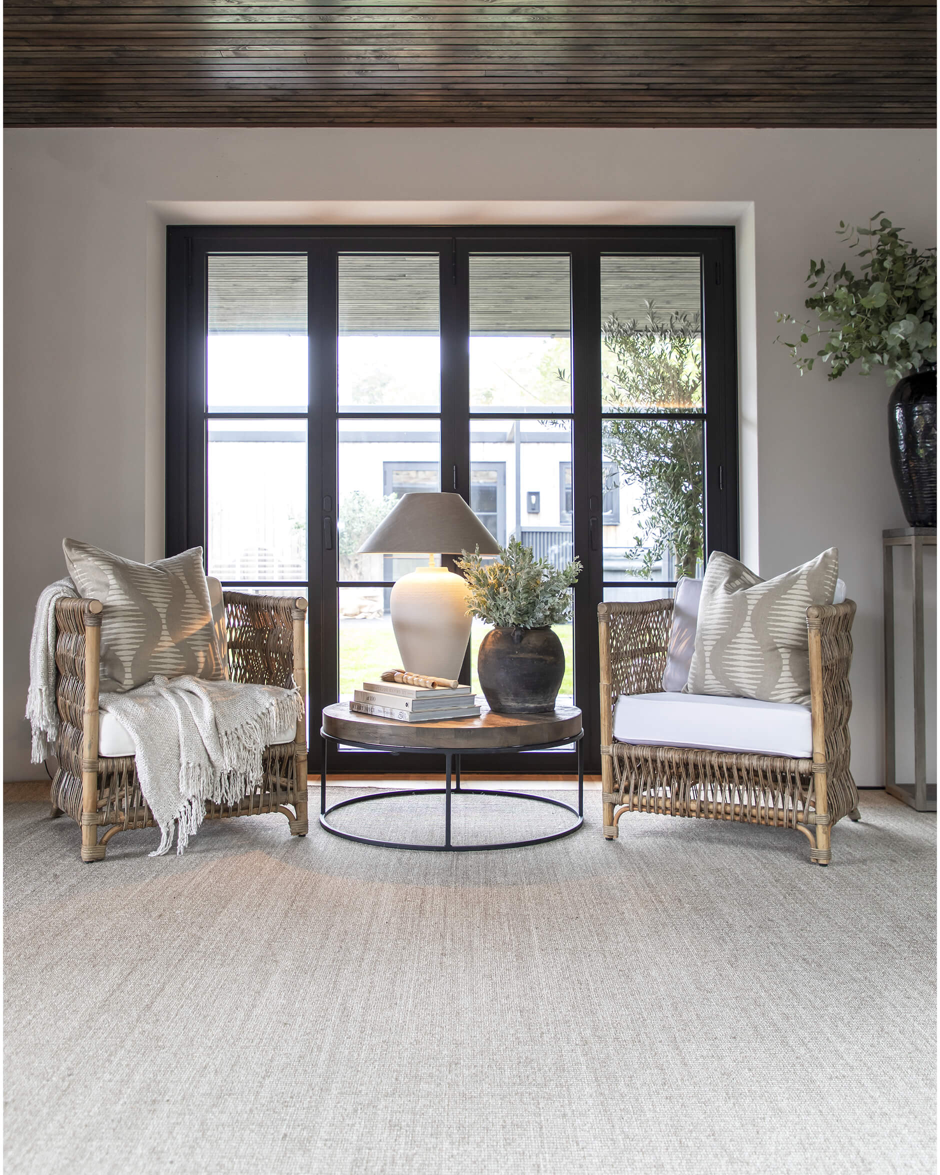 Danilo Cushion Cover Off-white/Beige