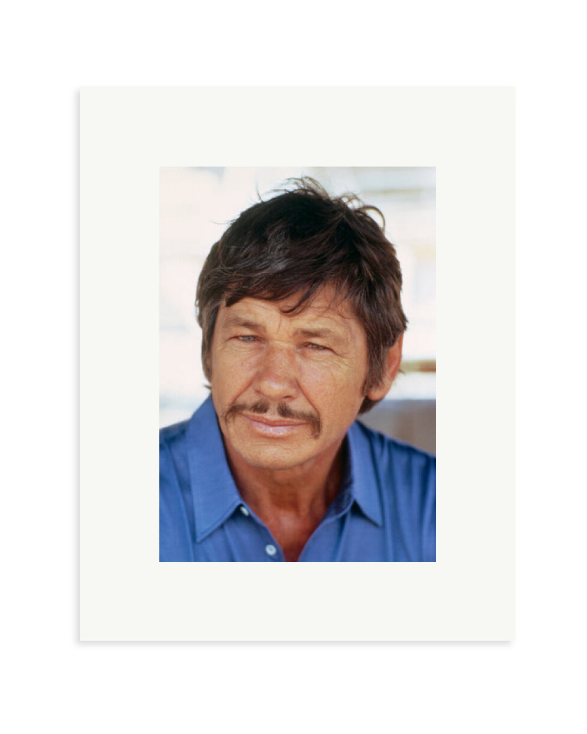 Charles Bronson Print Only / Small