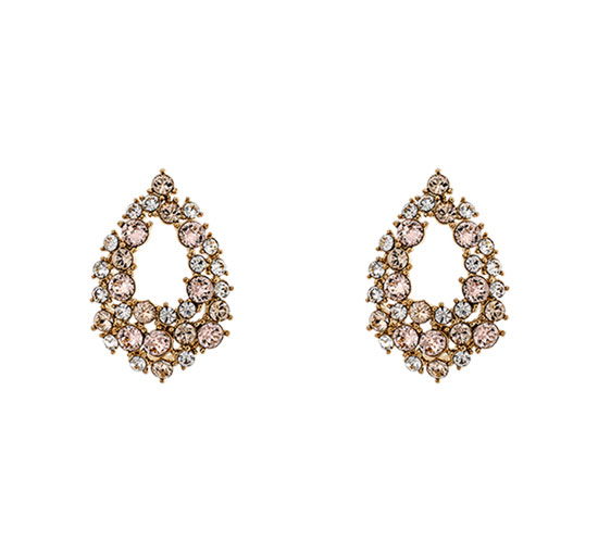 null - Petite Alice Earrings Light Silk