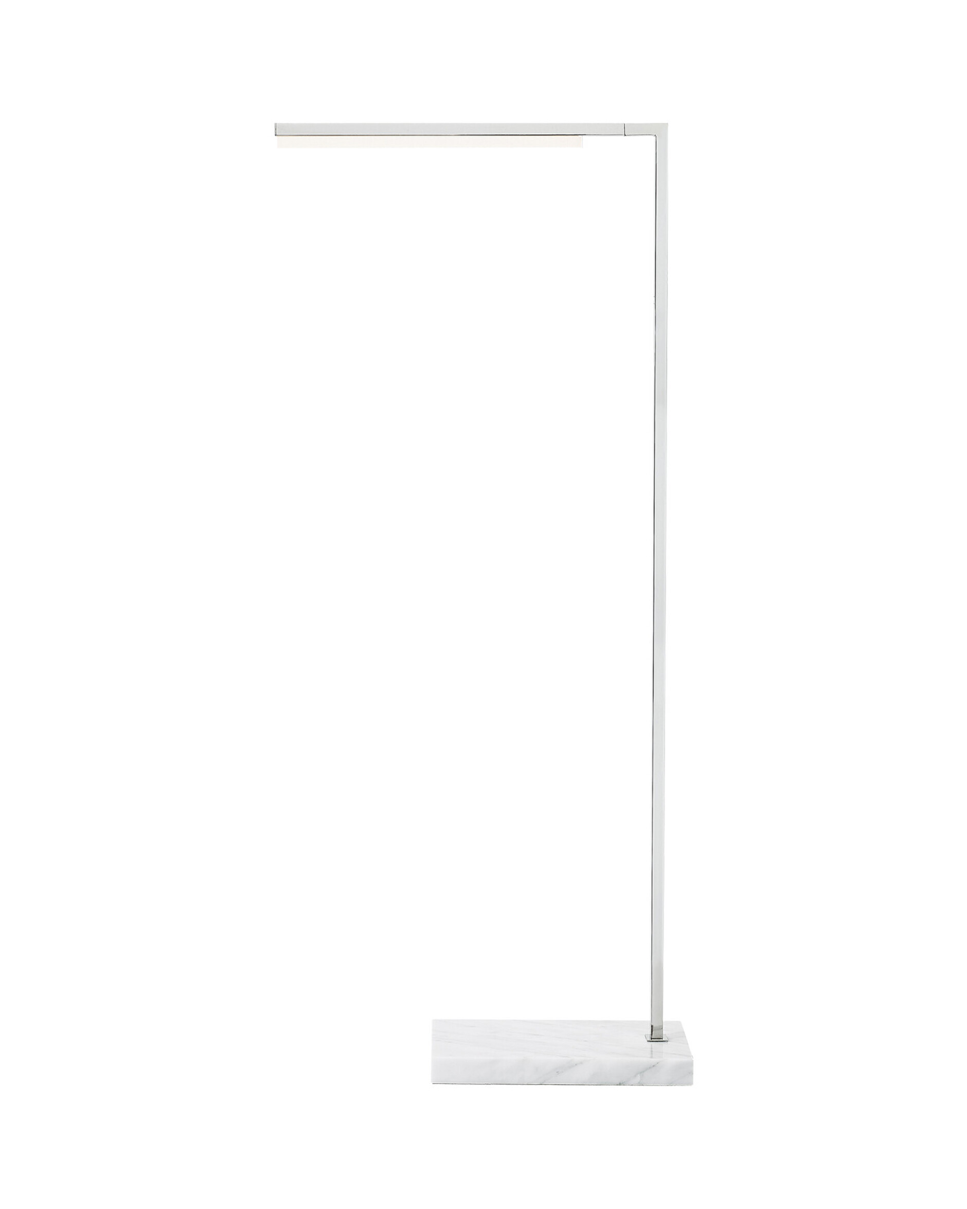 Klee 43" golvlampa nickel
