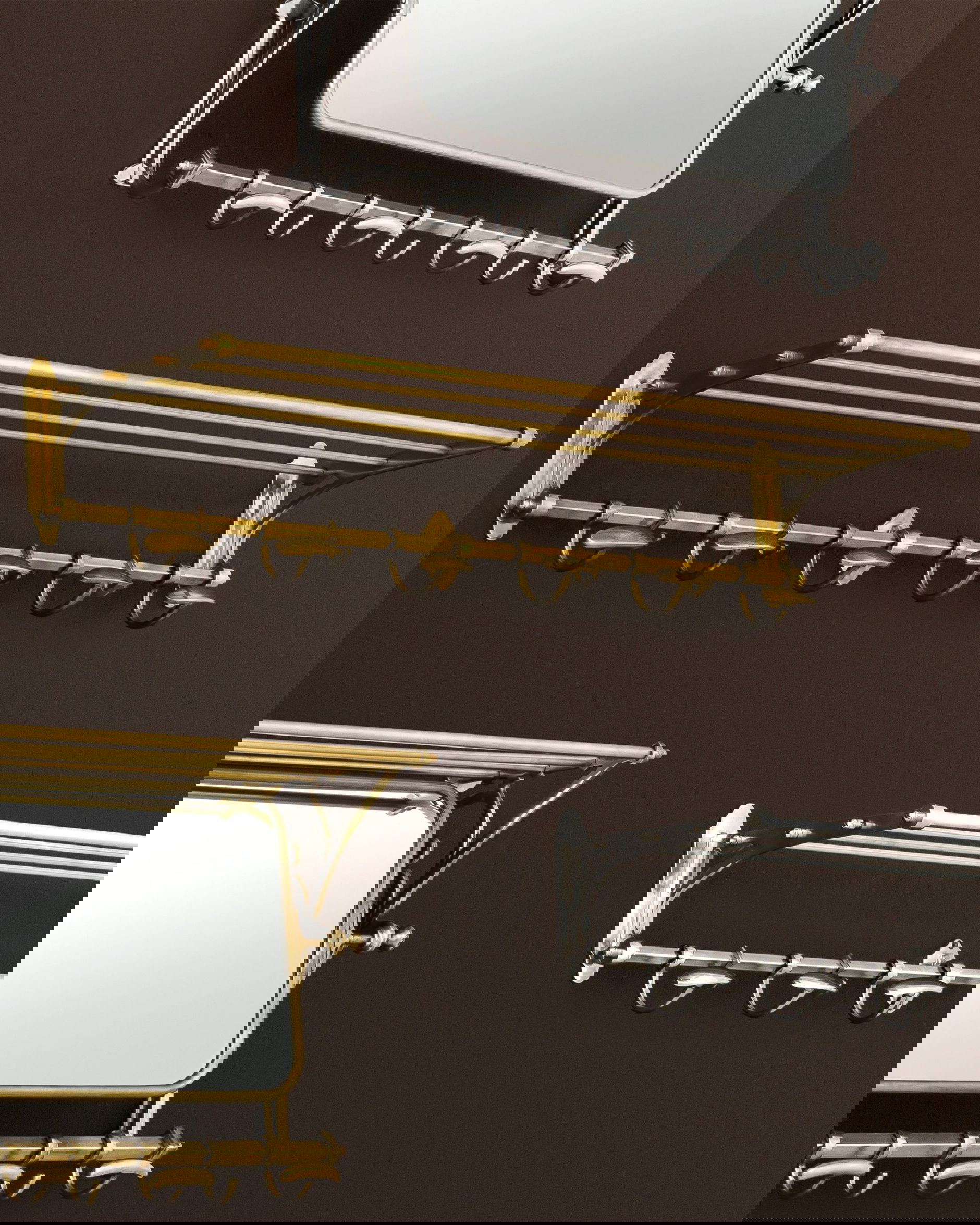 Arini hatthylla mässing