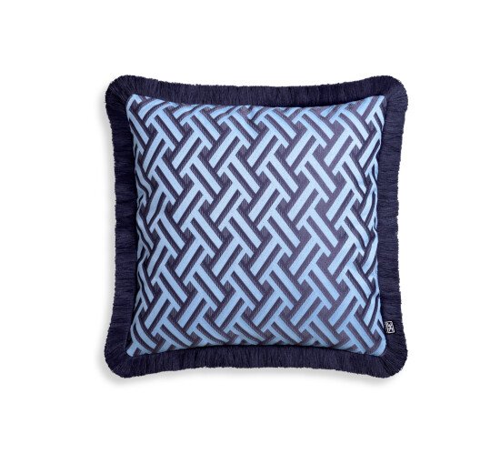 Blauw - Doris cushion blue