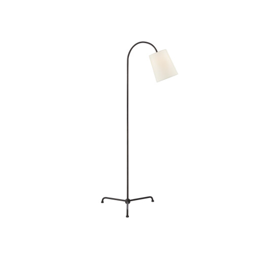 null - Mia Floor Lamp Aged Iron