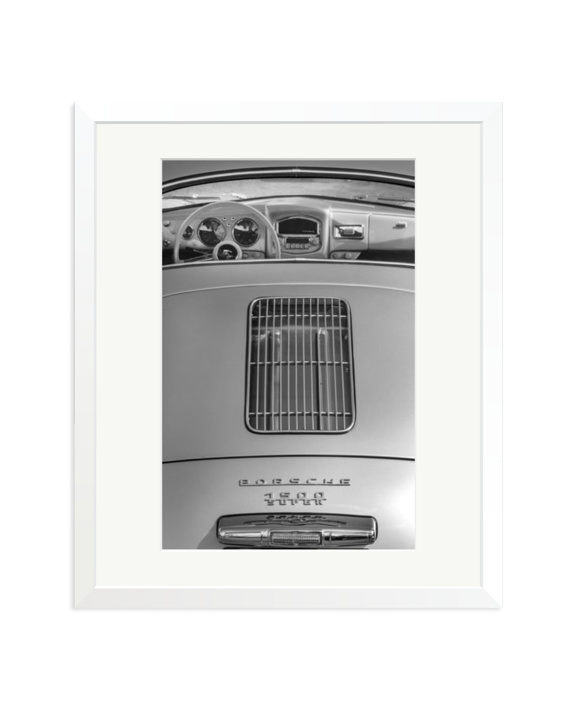 1955 Porsche 356 White / Large