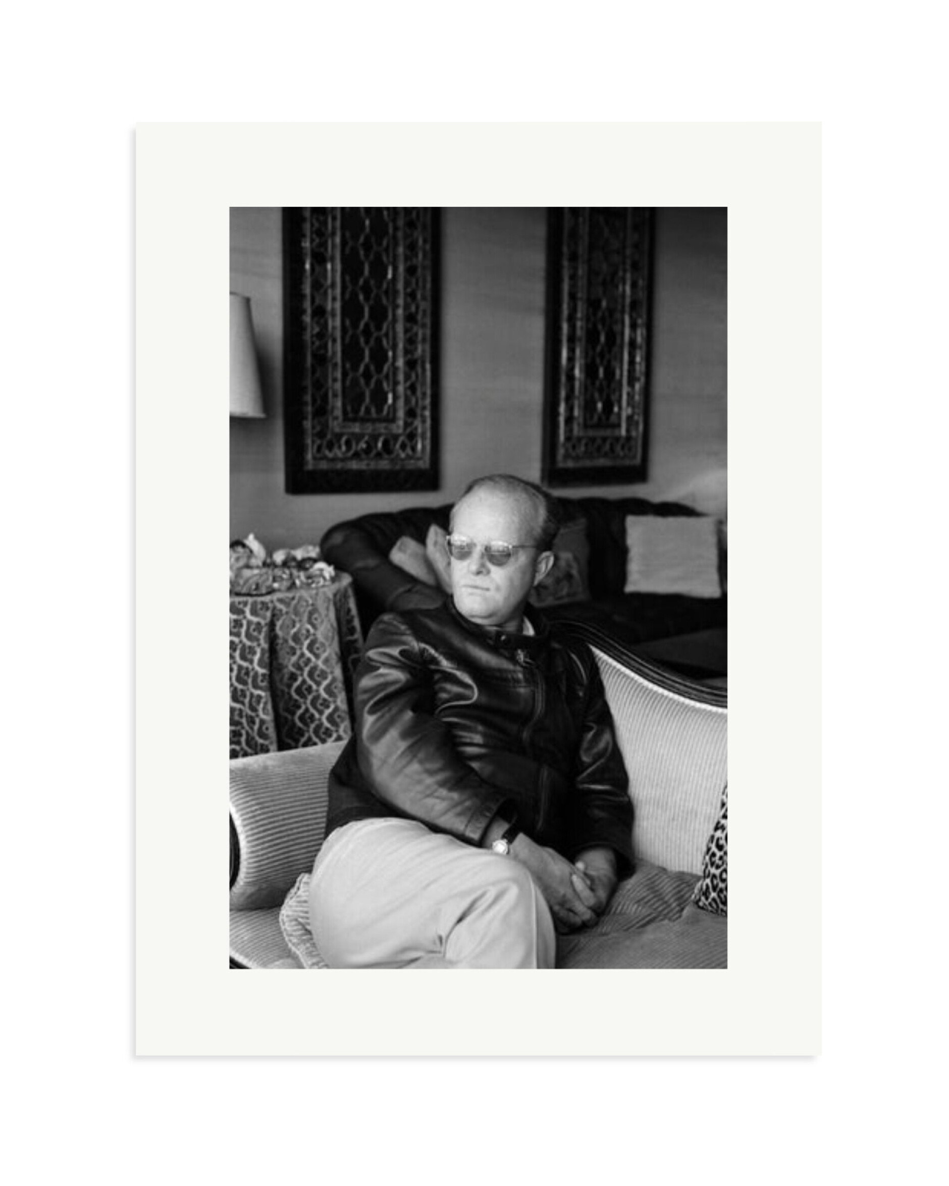 Truman Capote Print Only / XL